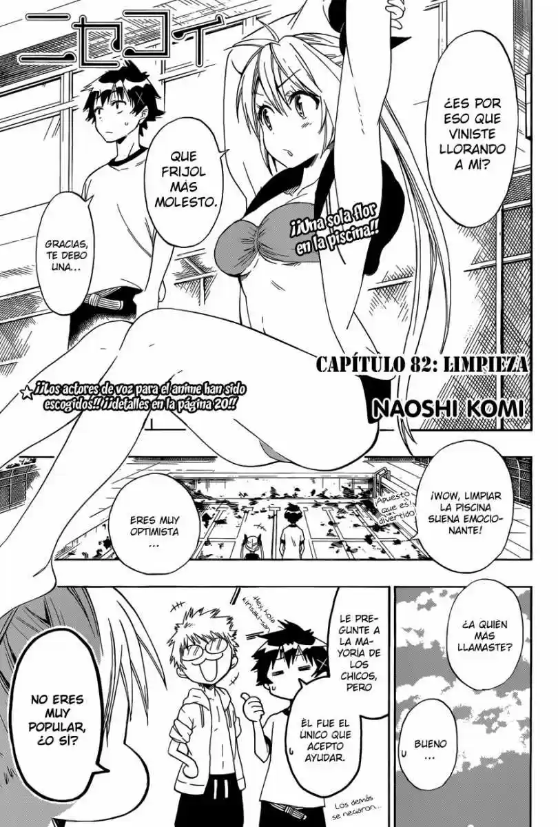 Nisekoi (2011) - Capítulo 82 - Página 4 - LectorTMOo