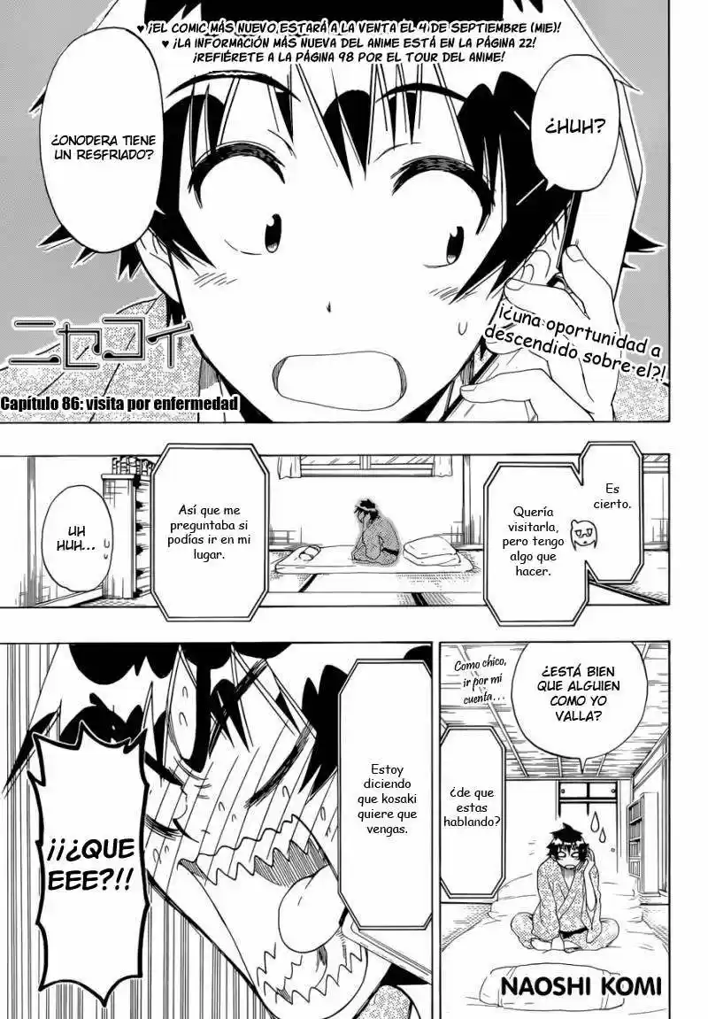 Nisekoi (2011) - Capítulo 86 - Página 3 - LectorTMOo