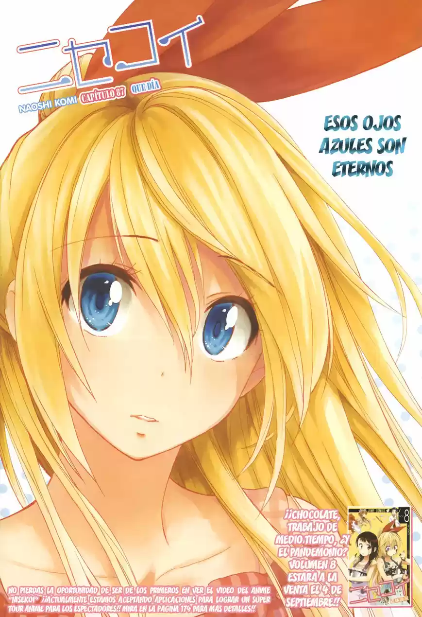 Nisekoi (2011) - Capítulo 87 - Página 2 - LectorTMOo
