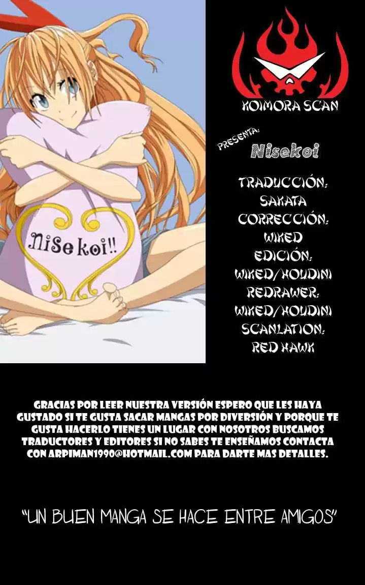 Nisekoi (2011) - Capítulo 89 - Página 21 - LectorTMOo