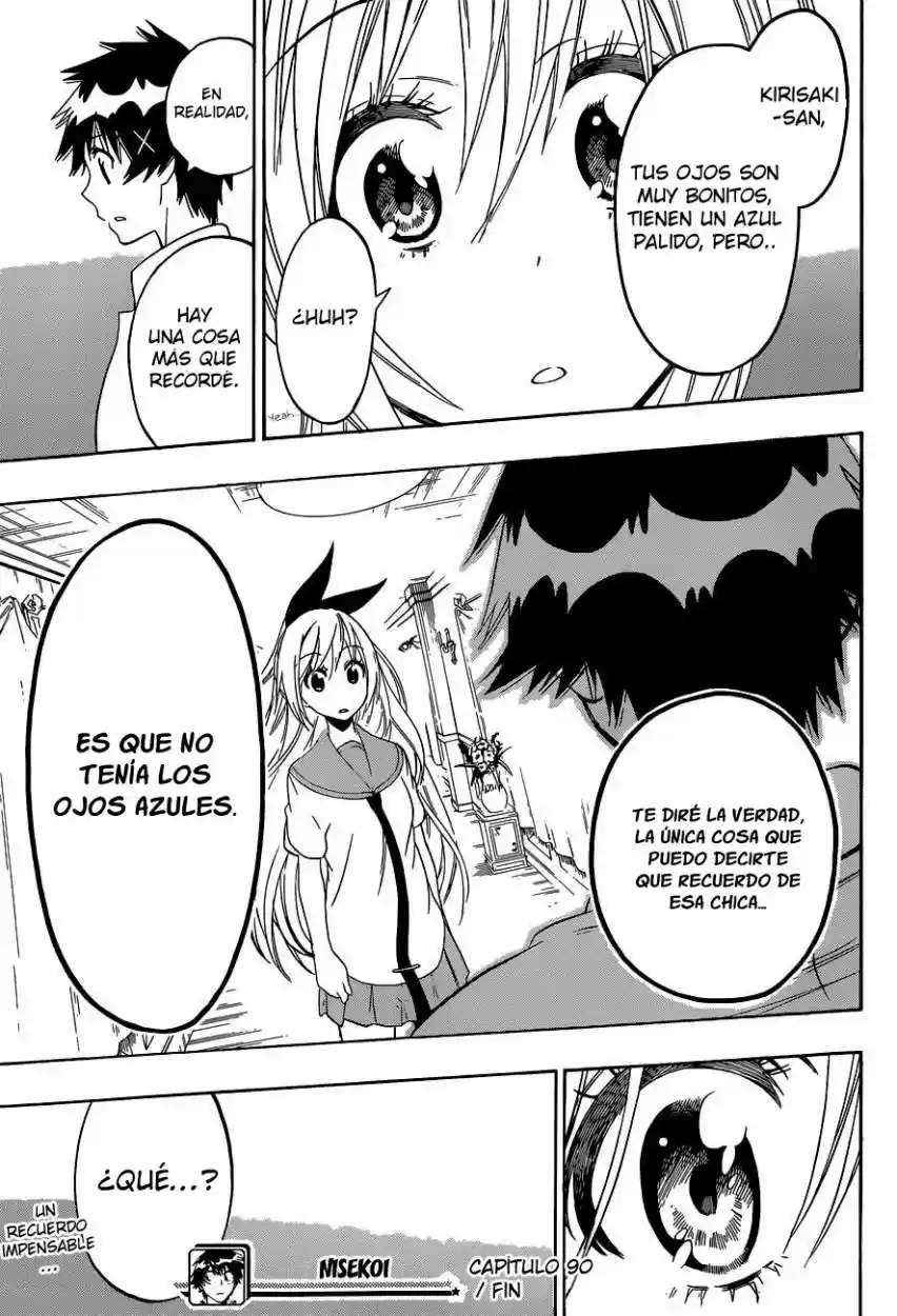 Nisekoi (2011) - Capítulo 90 - Página 20 - LectorTMOo
