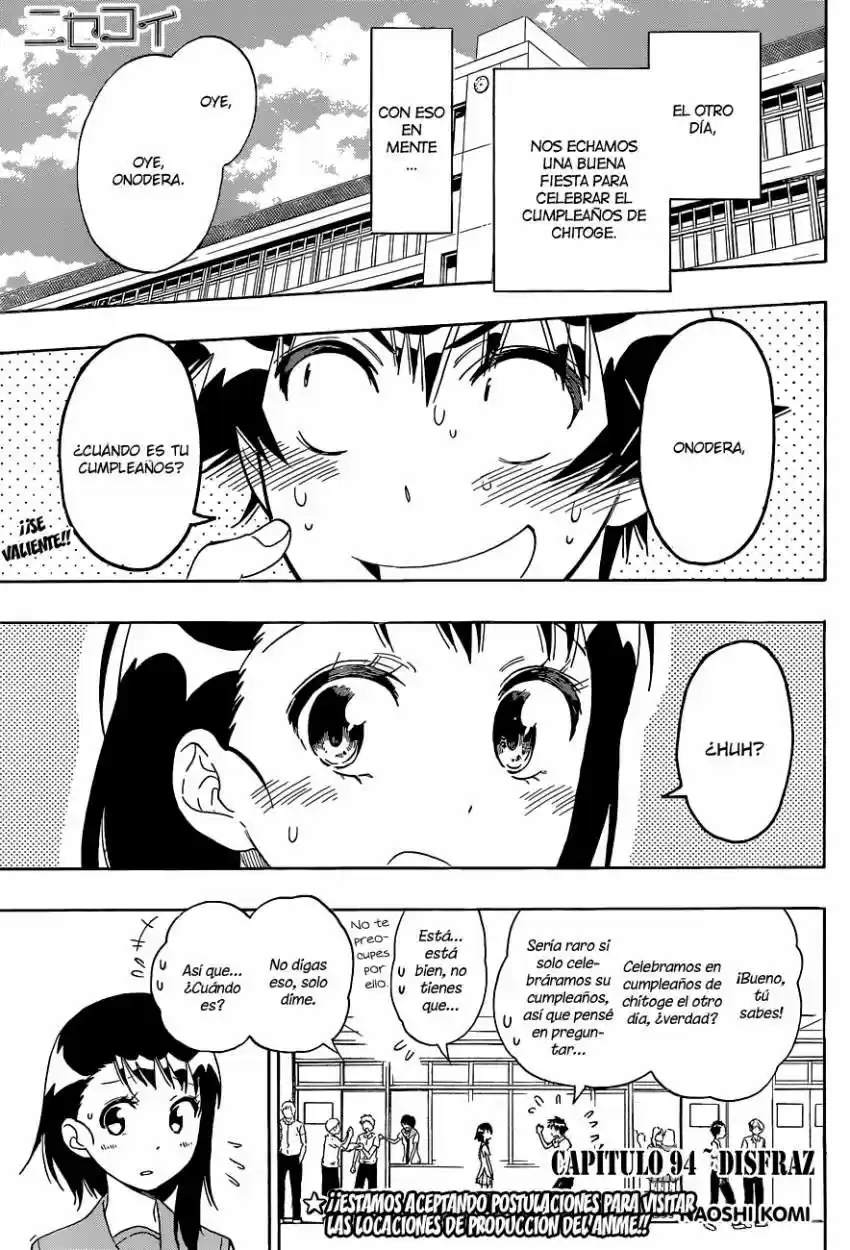 Nisekoi (2011) - Capítulo 94 - Página 3 - LectorTMOo