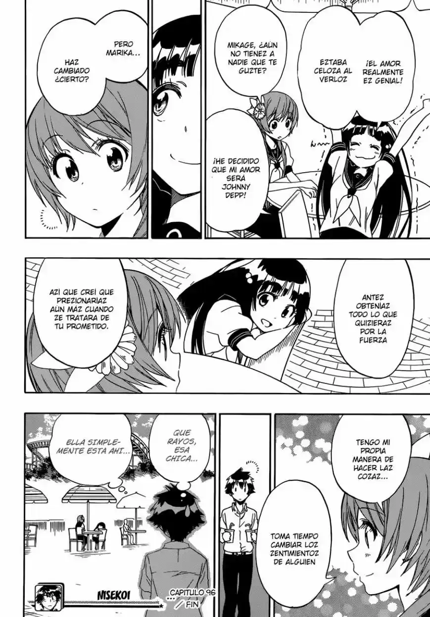 Nisekoi (2011) - Capítulo 96 - Página 19 - LectorTMOo