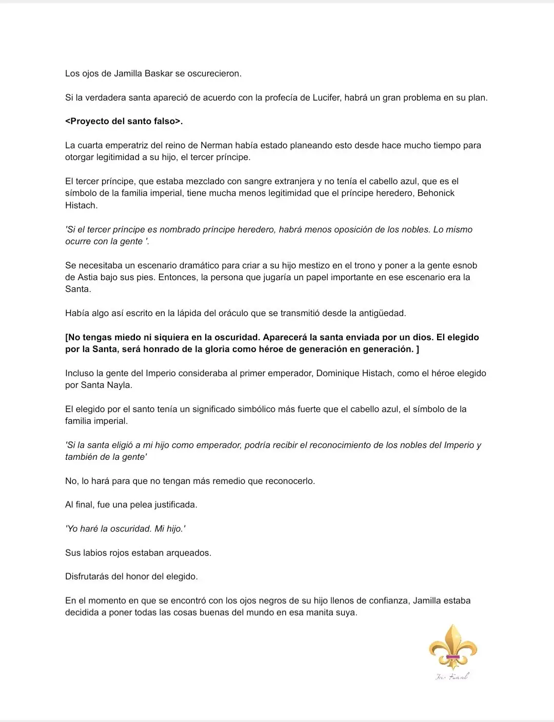 ¿No Es Mucho Mejor Ser Una Mujer Malvada? (Novela) (2022) - Capítulo 126 - Página 6 - LectorTMOo