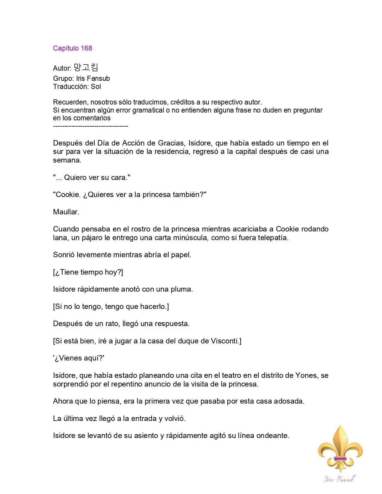 ¿No Es Mucho Mejor Ser Una Mujer Malvada? (Novela) (2022) - Capítulo 168 - Página 3 - LectorTMOo