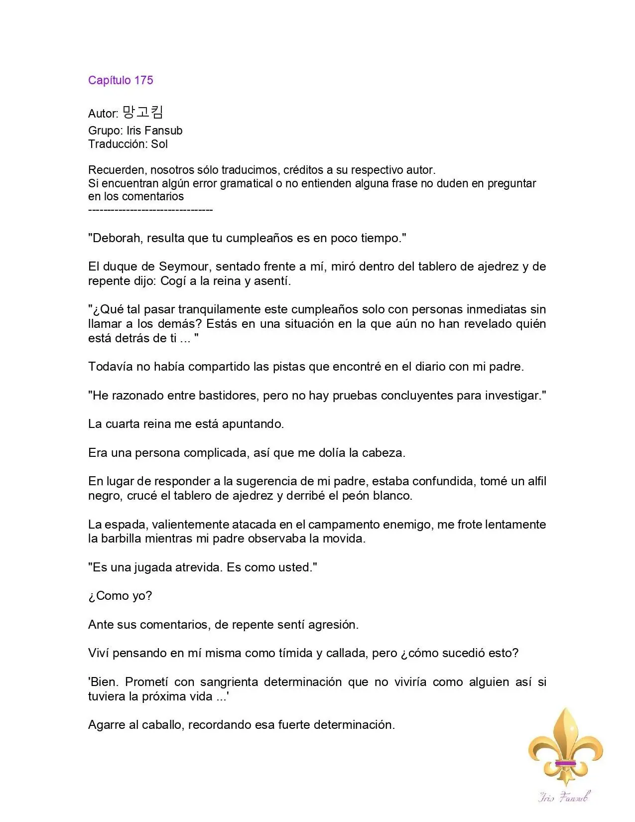¿No Es Mucho Mejor Ser Una Mujer Malvada? (Novela) (2022) - Capítulo 175 - Página 3 - LectorTMOo