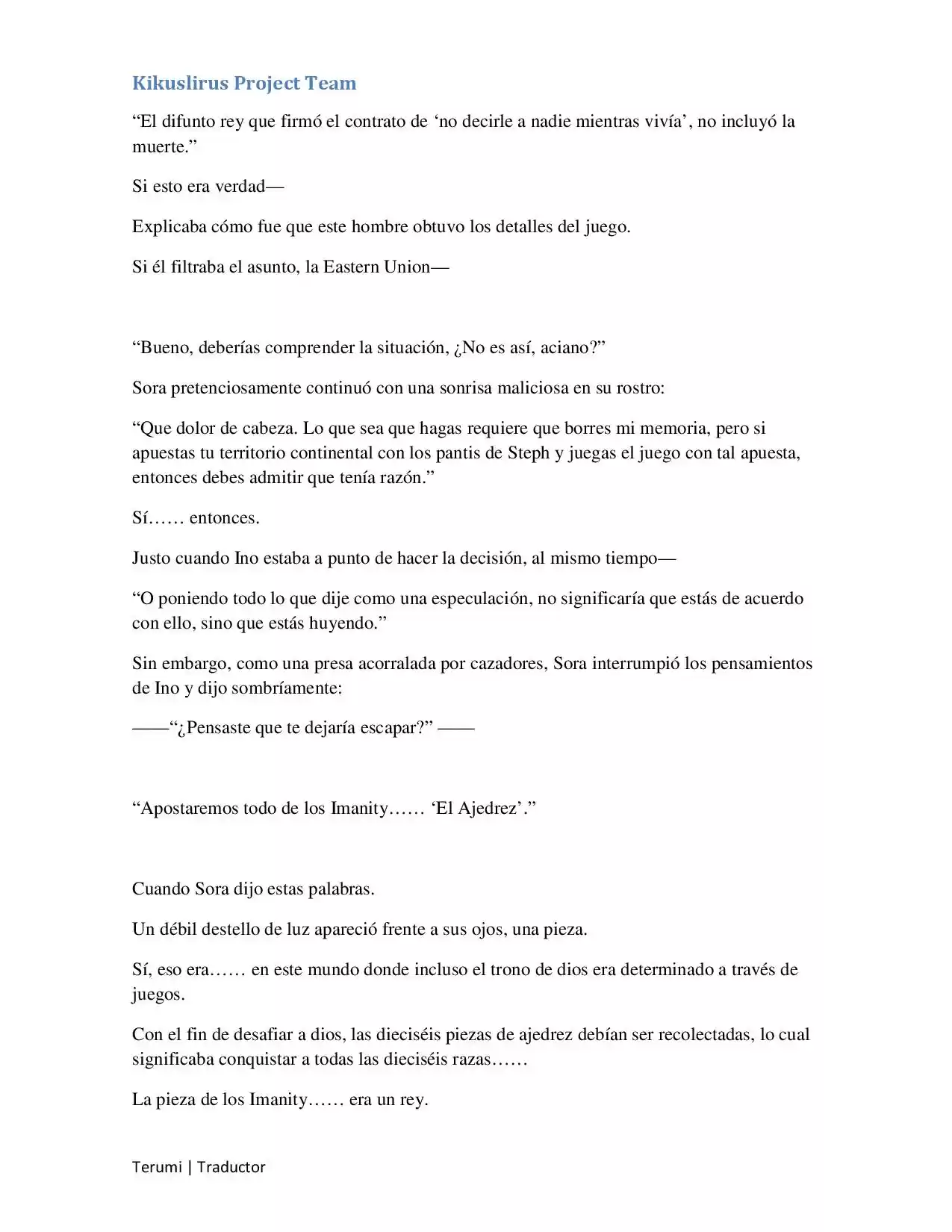No Game No Life (Novela) (2012) - Capítulo 10 - Página 23 - LectorTMOo