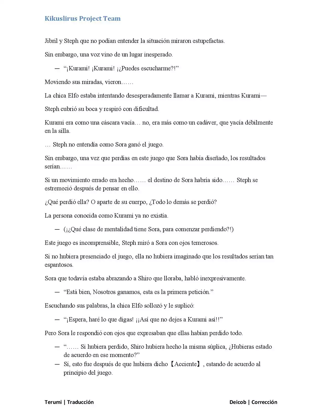 No Game No Life (Novela) (2012) - Capítulo 13 - Página 49 - LectorTMOo