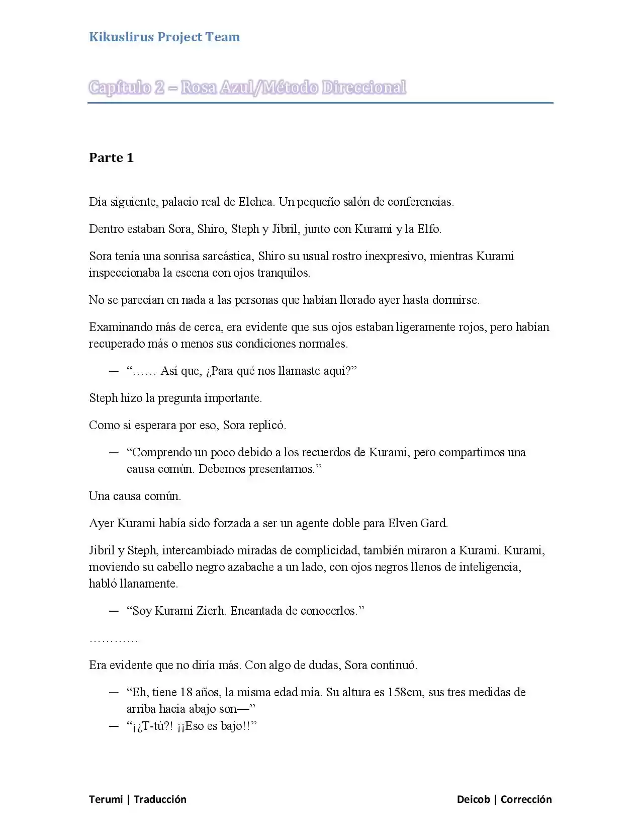 No Game No Life (Novela) (2012) - Capítulo 14 - Página 1 - LectorTMOo