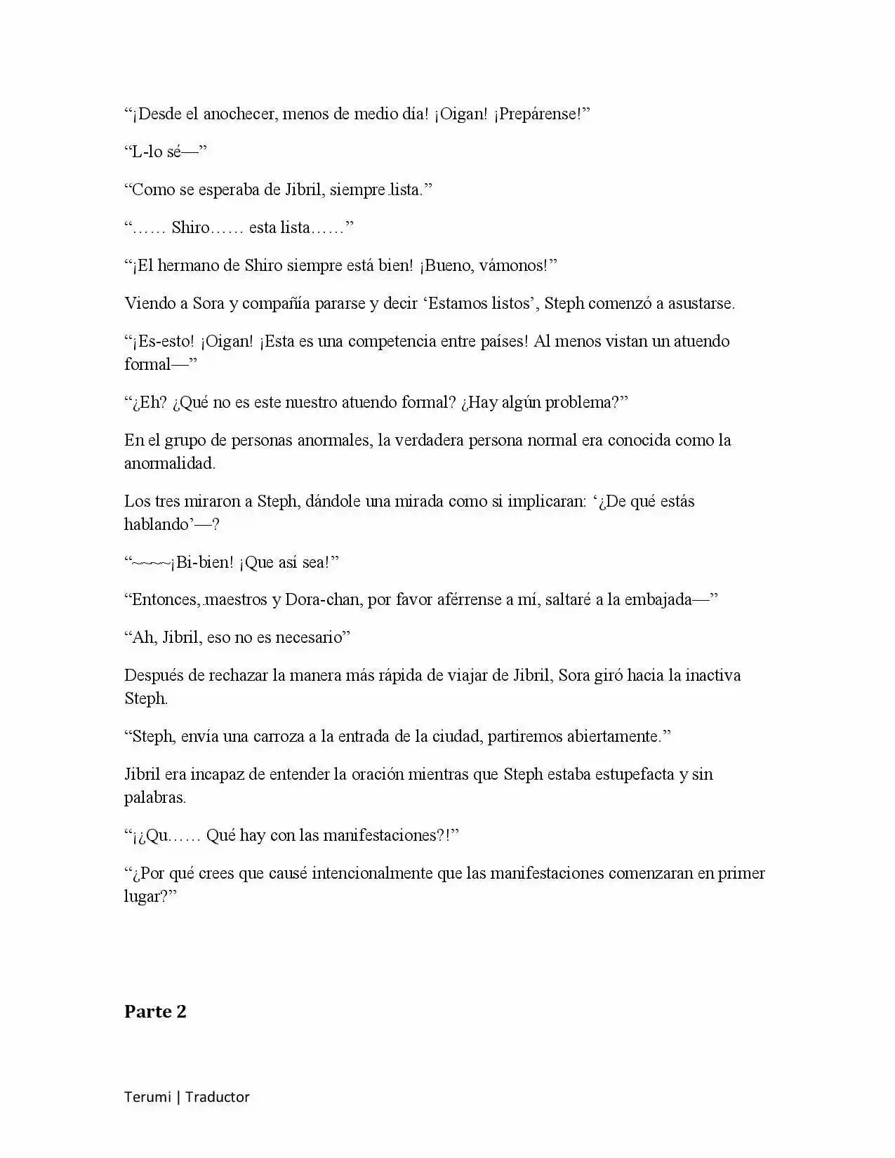 No Game No Life (Novela) (2012) - Capítulo 15 - Página 3 - LectorTMOo