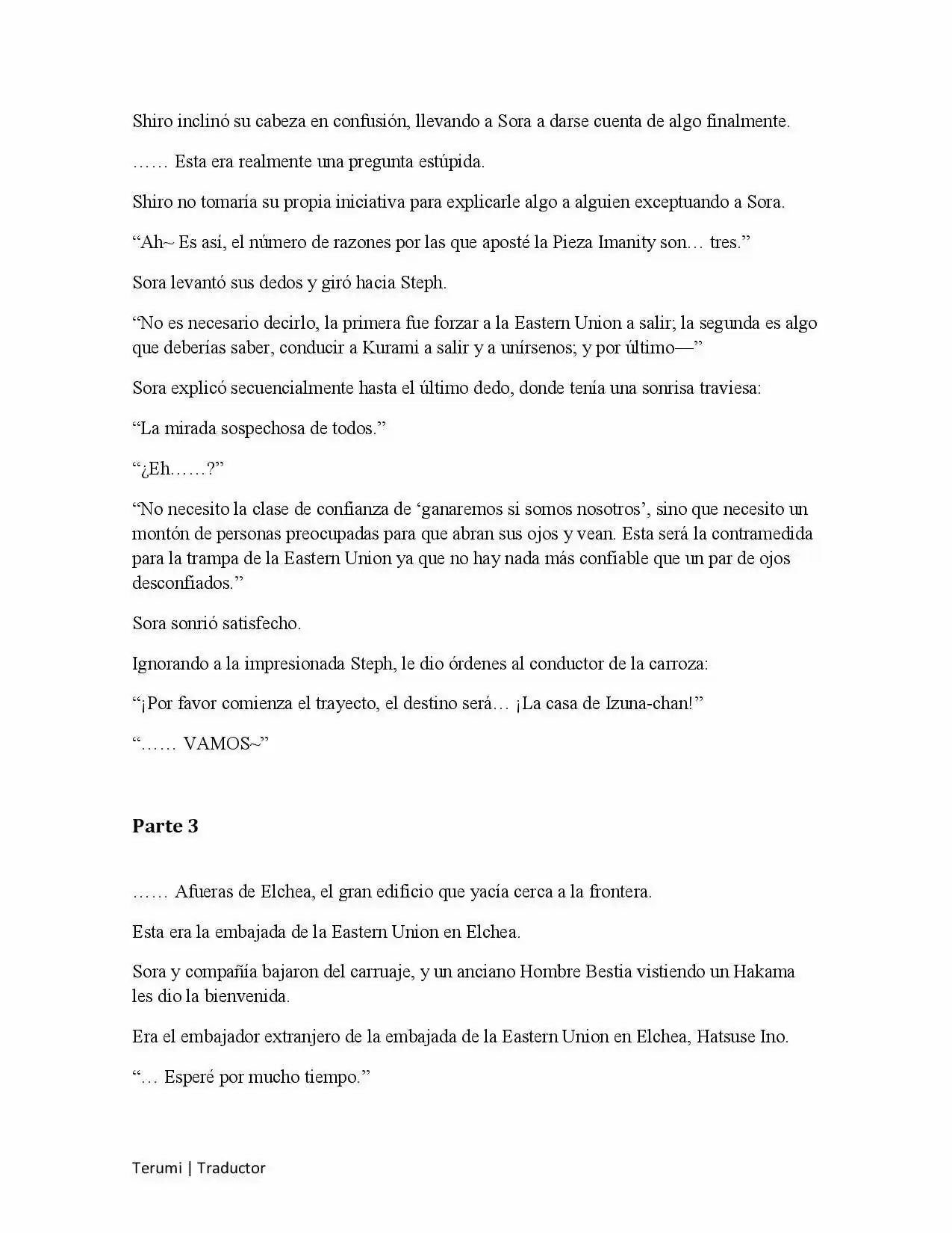 No Game No Life (Novela) (2012) - Capítulo 15 - Página 5 - LectorTMOo