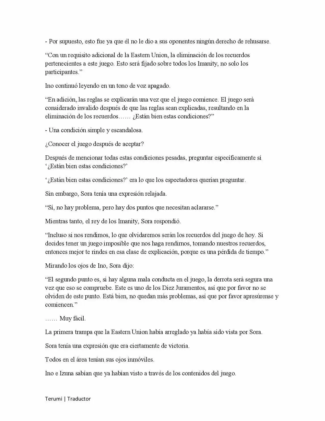 No Game No Life (Novela) (2012) - Capítulo 15 - Página 10 - LectorTMOo