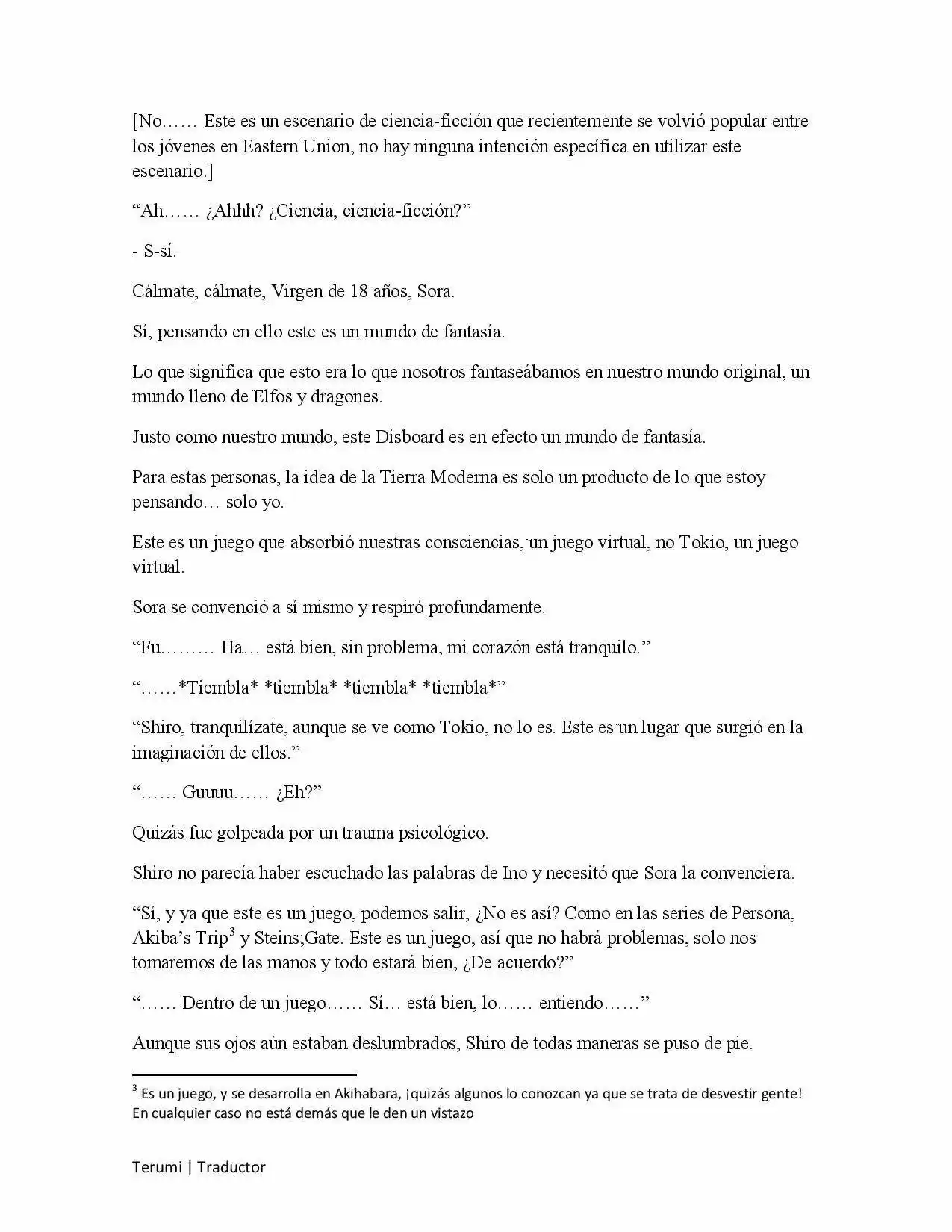 No Game No Life (Novela) (2012) - Capítulo 15 - Página 17 - LectorTMOo