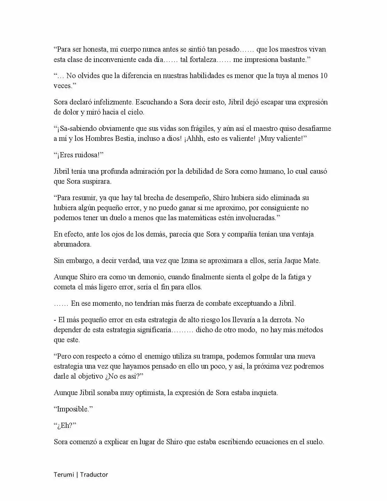No Game No Life (Novela) (2012) - Capítulo 15 - Página 44 - LectorTMOo