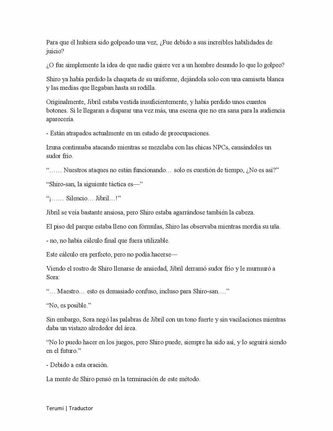 No Game No Life (Novela) (2012) - Capítulo 15 - Página 52 - LectorTMOo