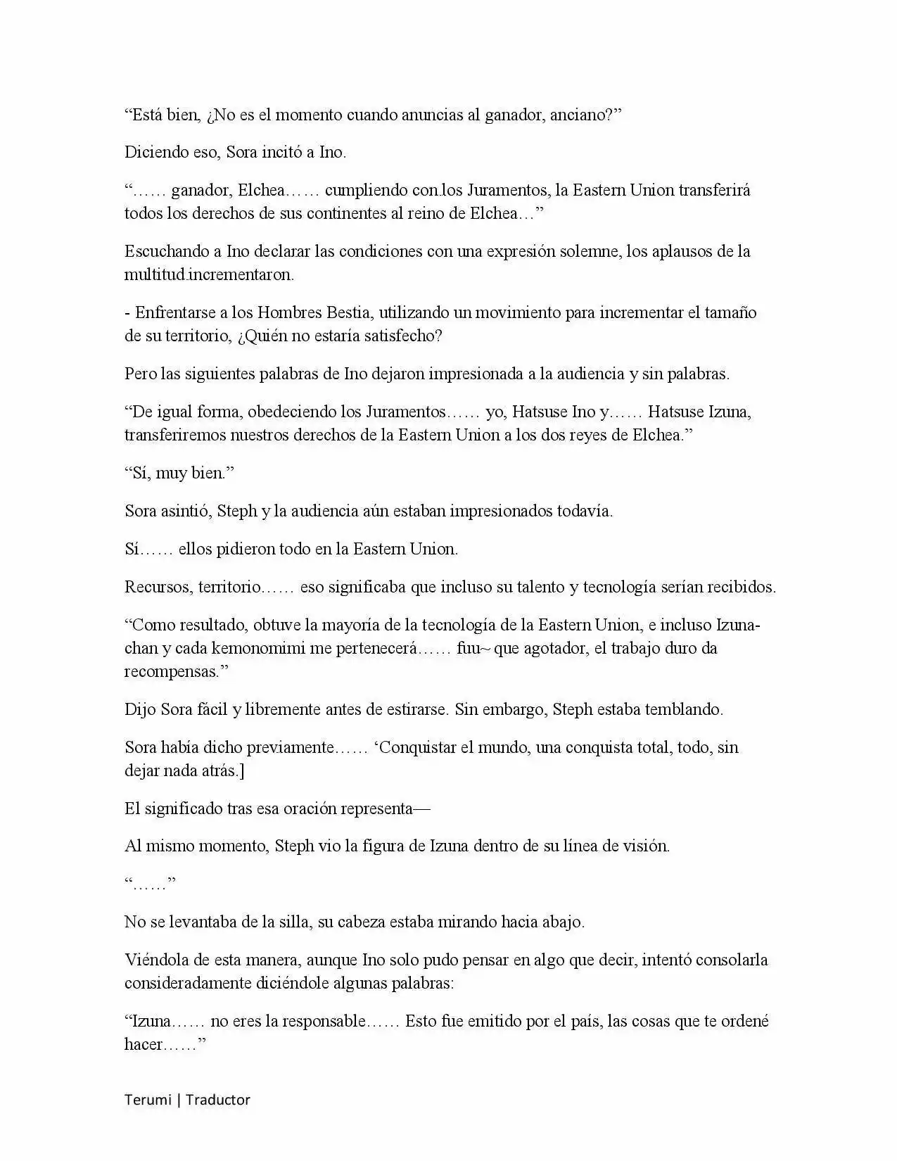 No Game No Life (Novela) (2012) - Capítulo 15 - Página 78 - LectorTMOo