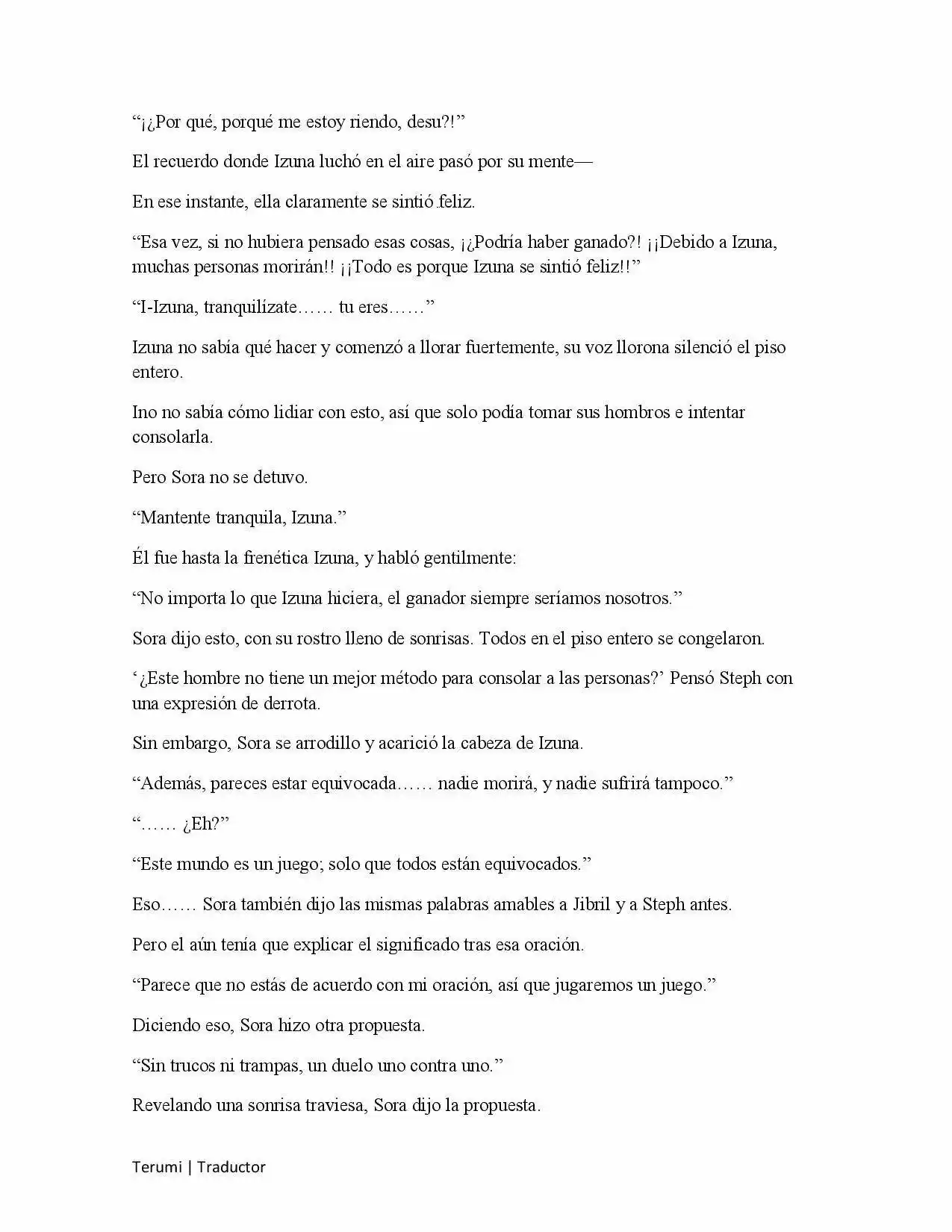 No Game No Life (Novela) (2012) - Capítulo 15 - Página 80 - LectorTMOo