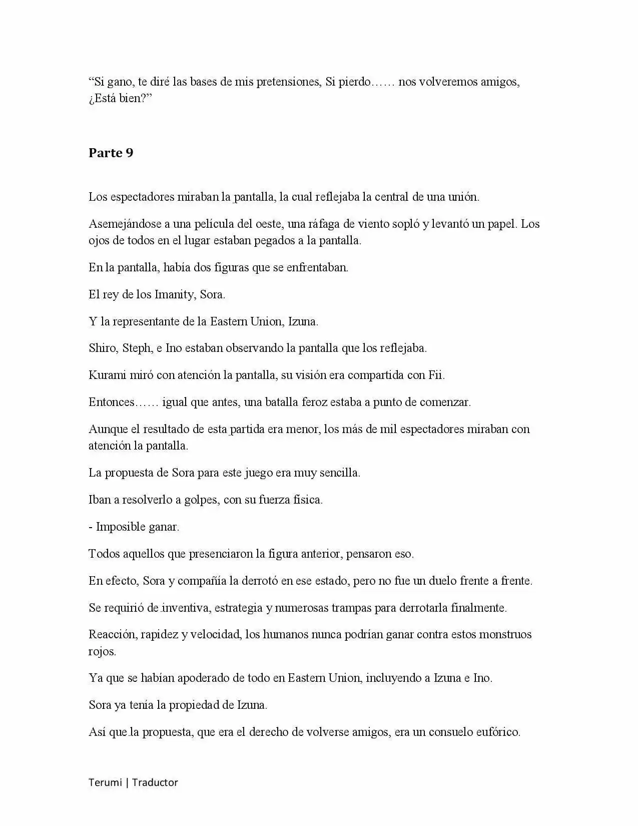 No Game No Life (Novela) (2012) - Capítulo 15 - Página 81 - LectorTMOo