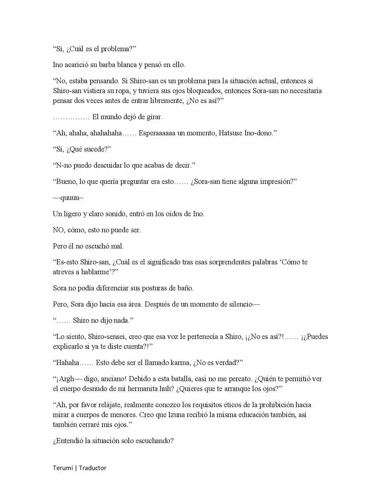 No Game No Life (Novela) (2012) - Capítulo 15 - Página 89 - LectorTMOo