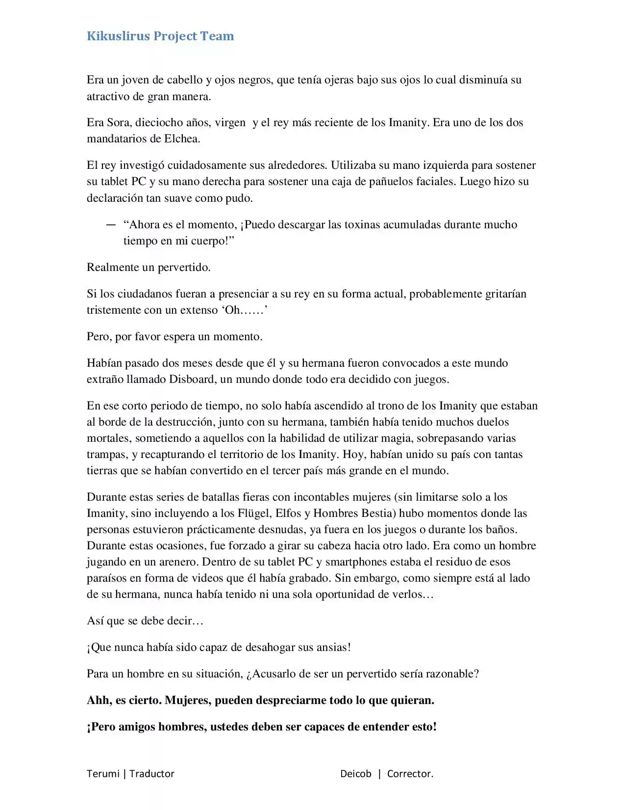 No Game No Life (Novela) (2012) - Capítulo 18 - Página 5 - LectorTMOo