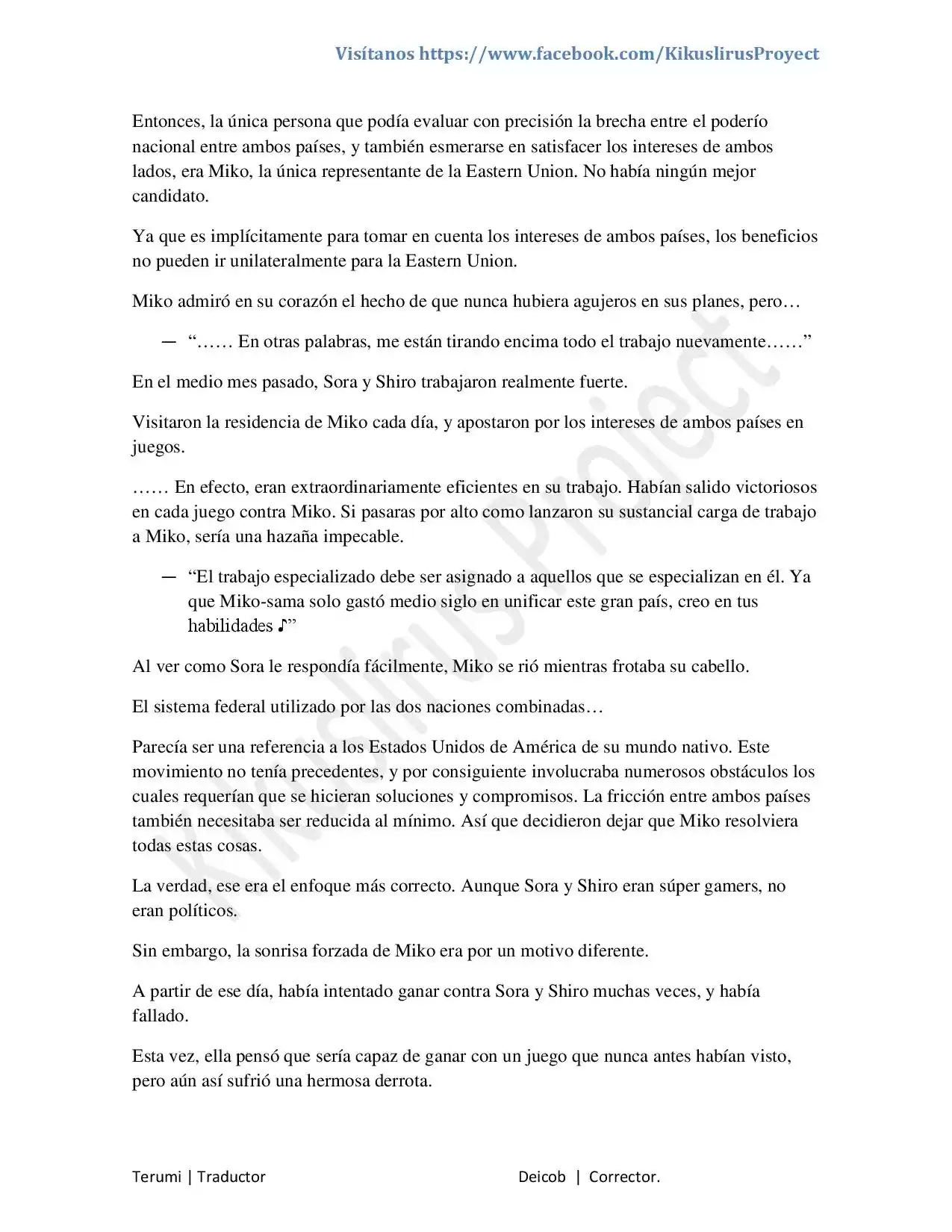 No Game No Life (Novela) (2012) - Capítulo 19 - Página 14 - LectorTMOo