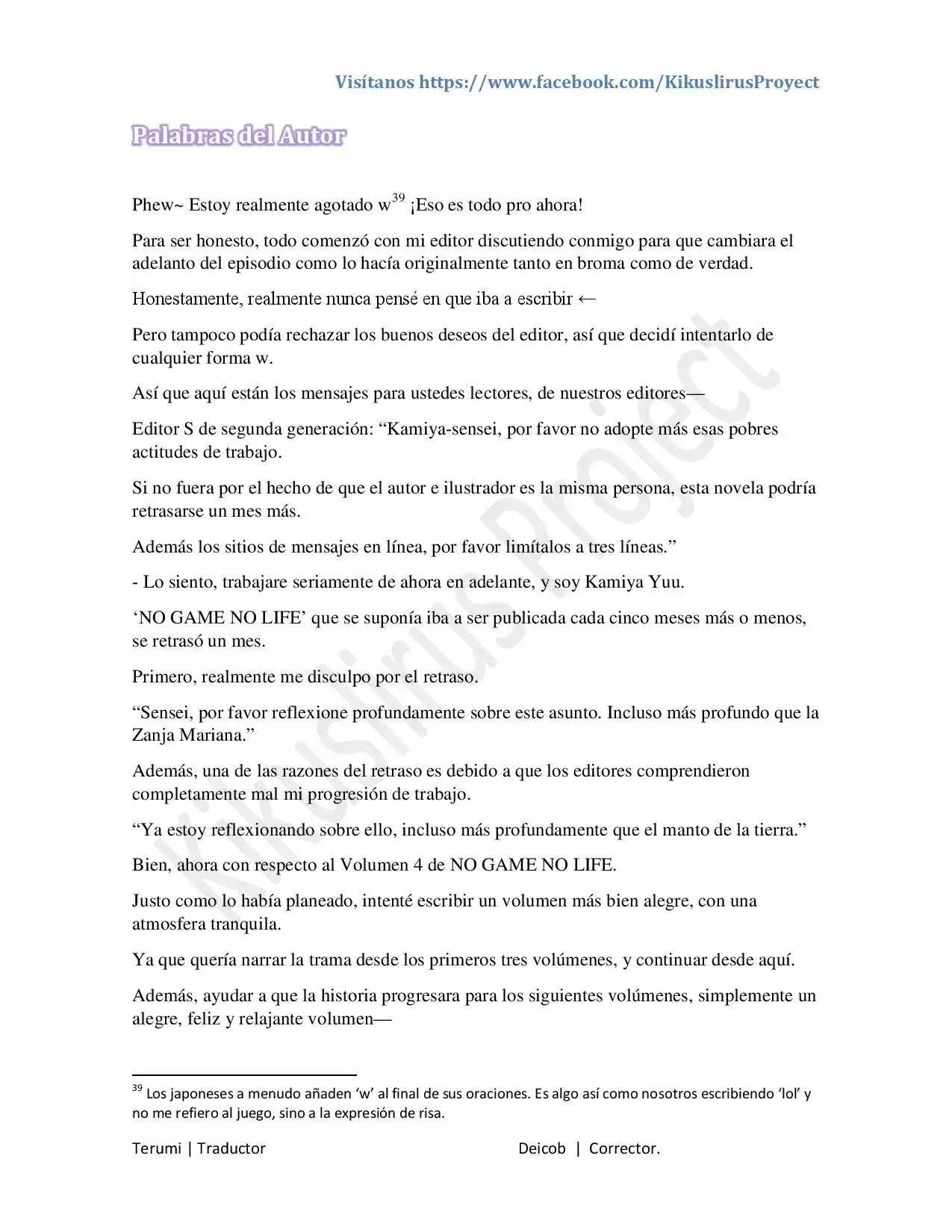 No Game No Life (Novela) (2012) - Capítulo 23 - Página 5 - LectorTMOo