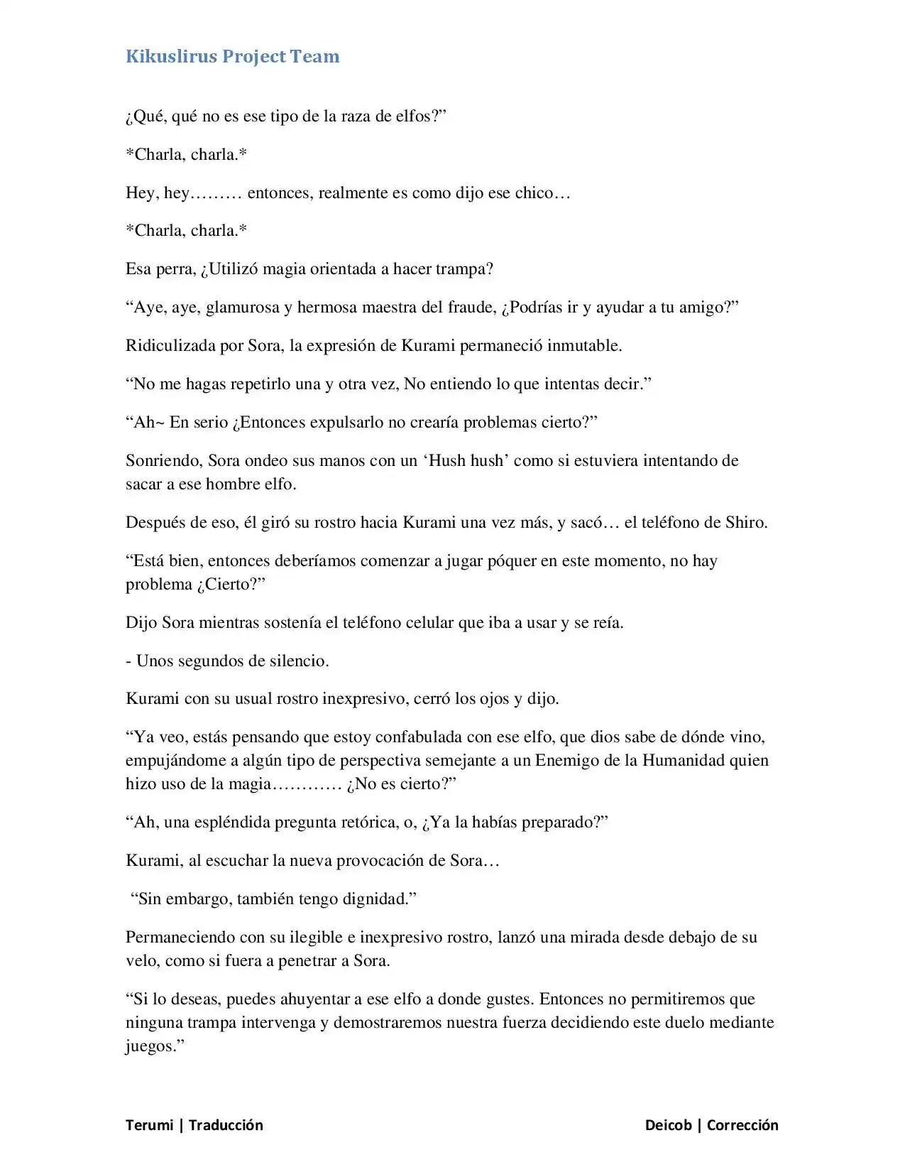 No Game No Life (Novela) (2012) - Capítulo 3 - Página 5 - LectorTMOo