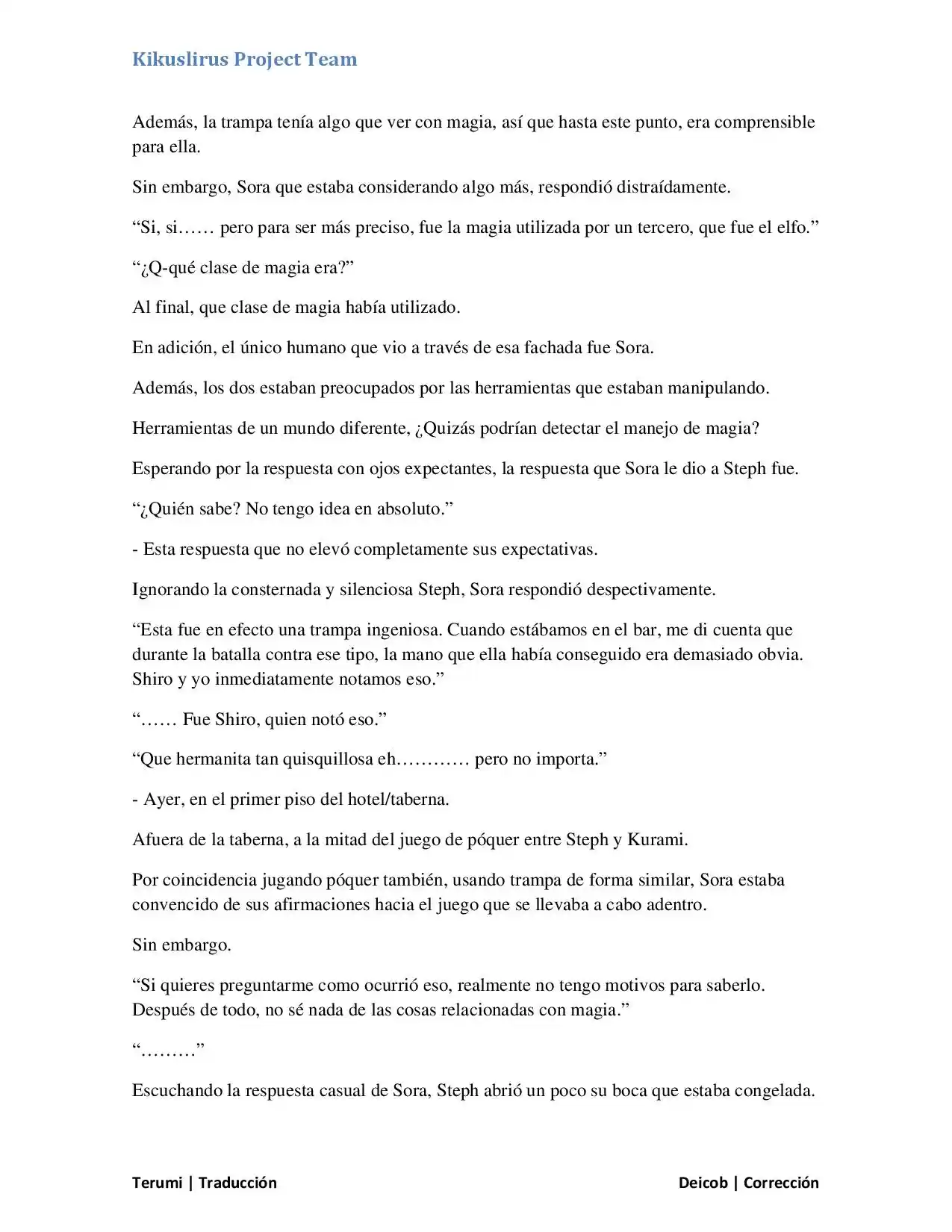 No Game No Life (Novela) (2012) - Capítulo 3 - Página 7 - LectorTMOo