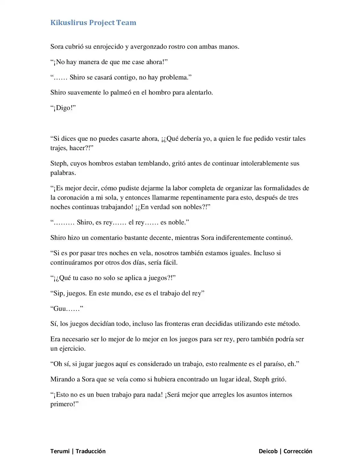 No Game No Life (Novela) (2012) - Capítulo 5 - Página 5 - LectorTMOo