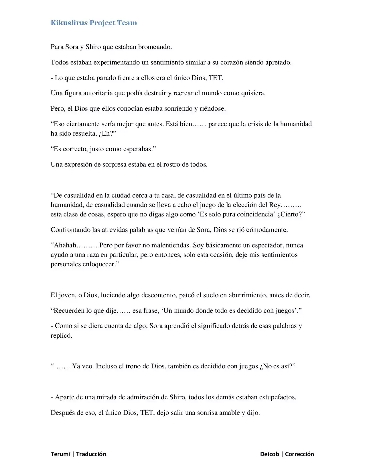 No Game No Life (Novela) (2012) - Capítulo 5 - Página 11 - LectorTMOo