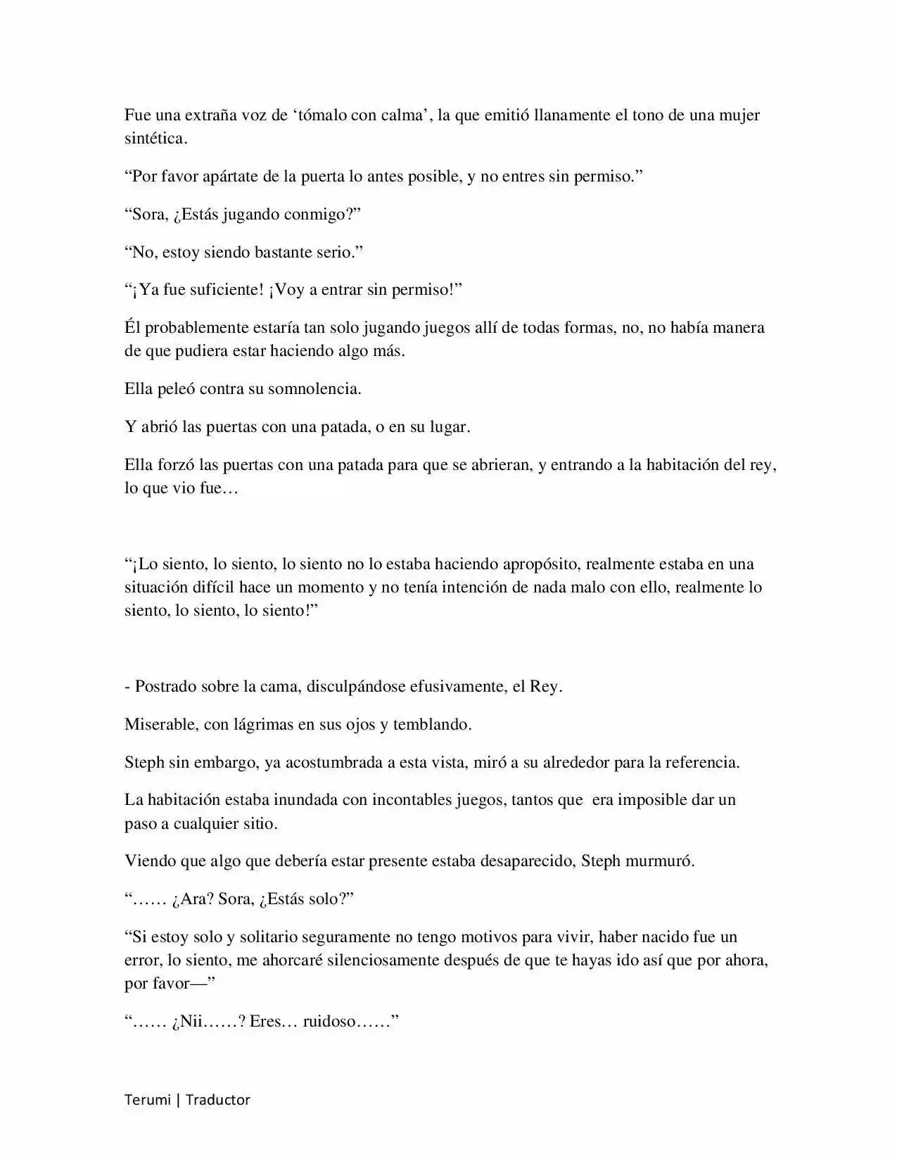 No Game No Life (Novela) (2012) - Capítulo 6 - Página 9 - LectorTMOo