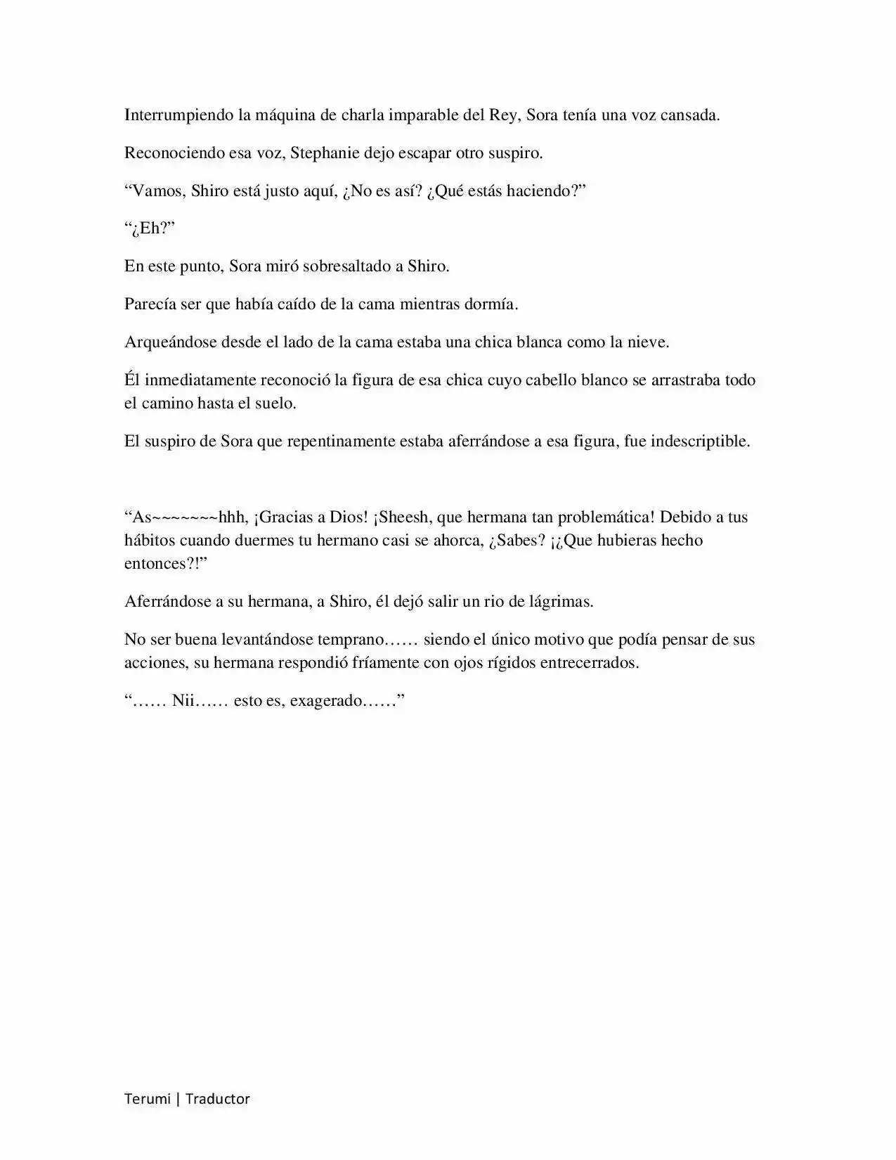 No Game No Life (Novela) (2012) - Capítulo 6 - Página 10 - LectorTMOo