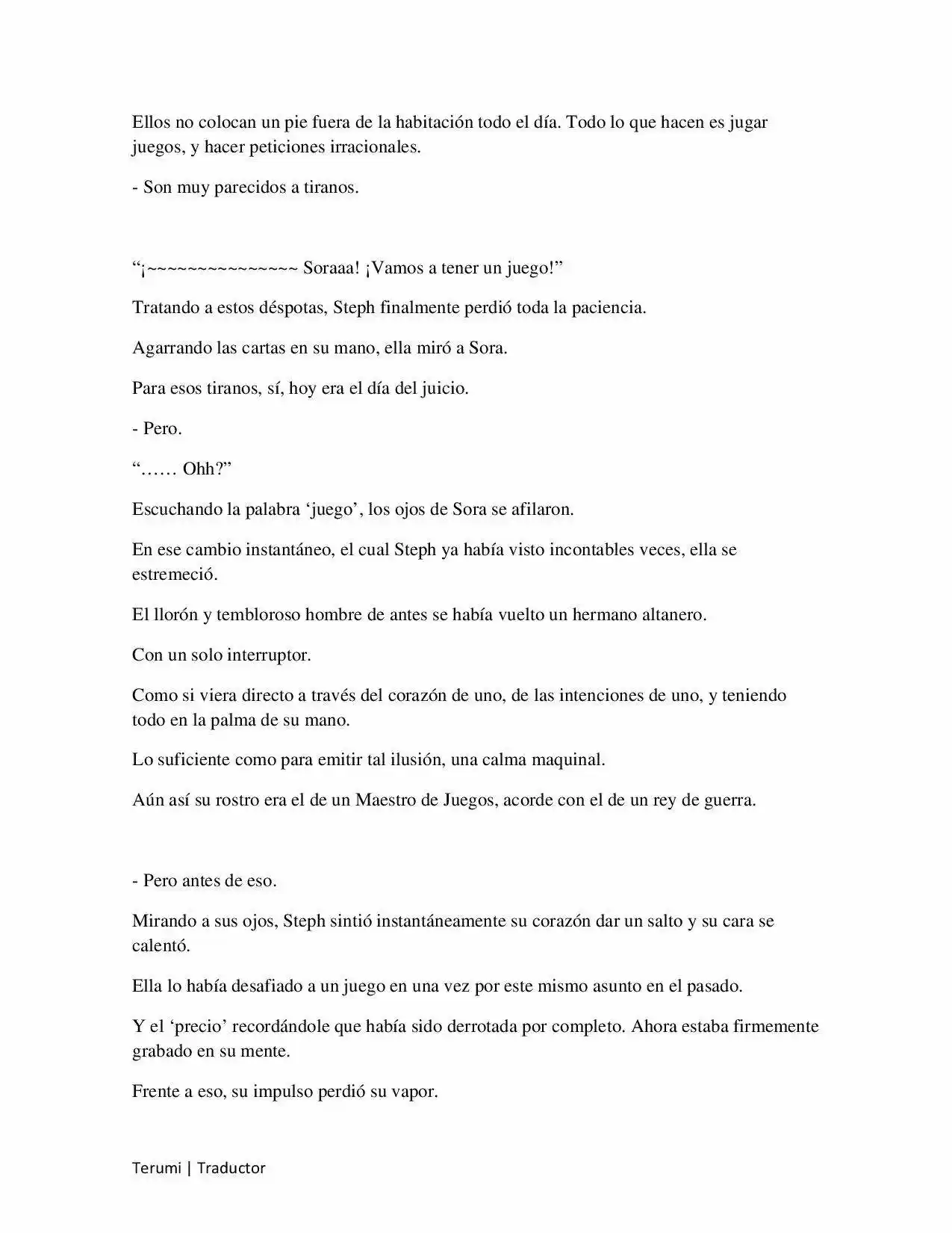 No Game No Life (Novela) (2012) - Capítulo 6 - Página 15 - LectorTMOo