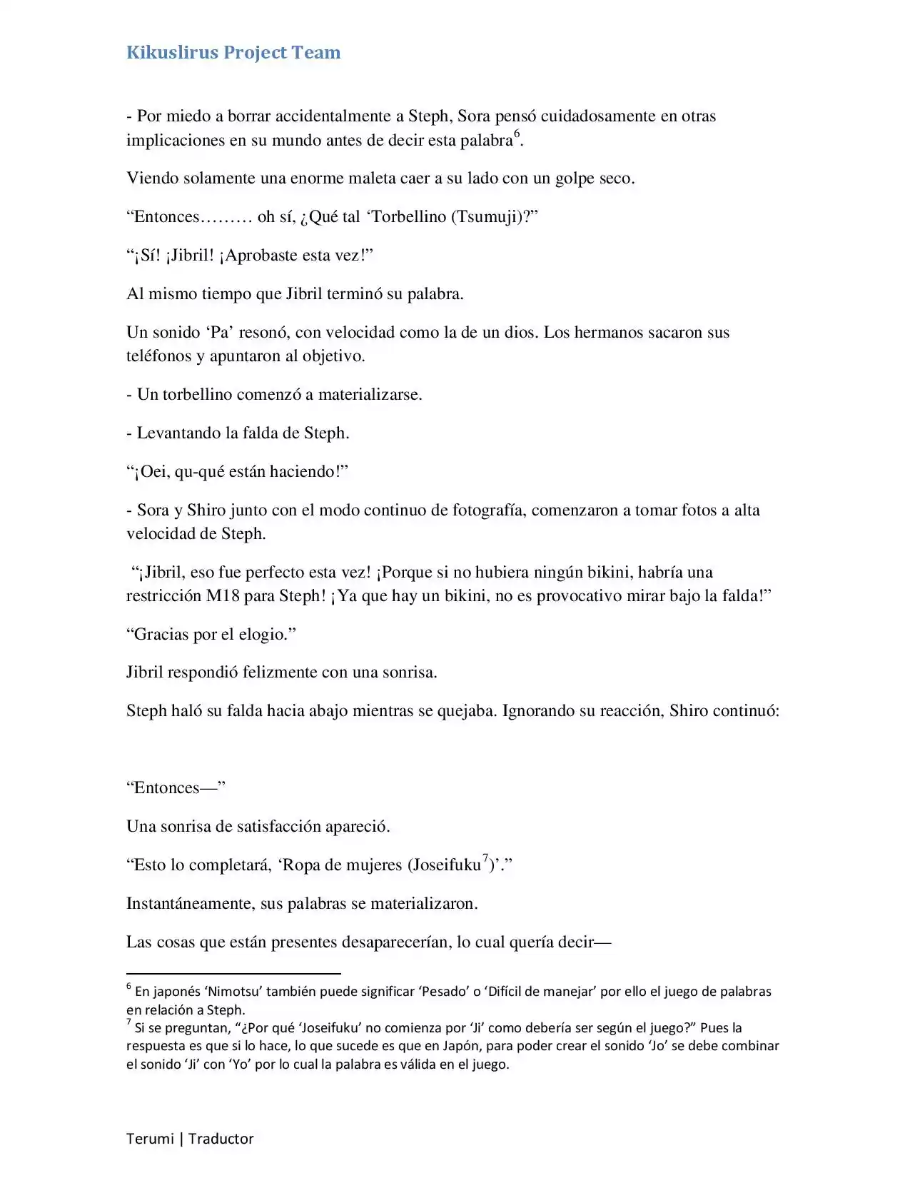 No Game No Life (Novela) (2012) - Capítulo 8 - Página 30 - LectorTMOo