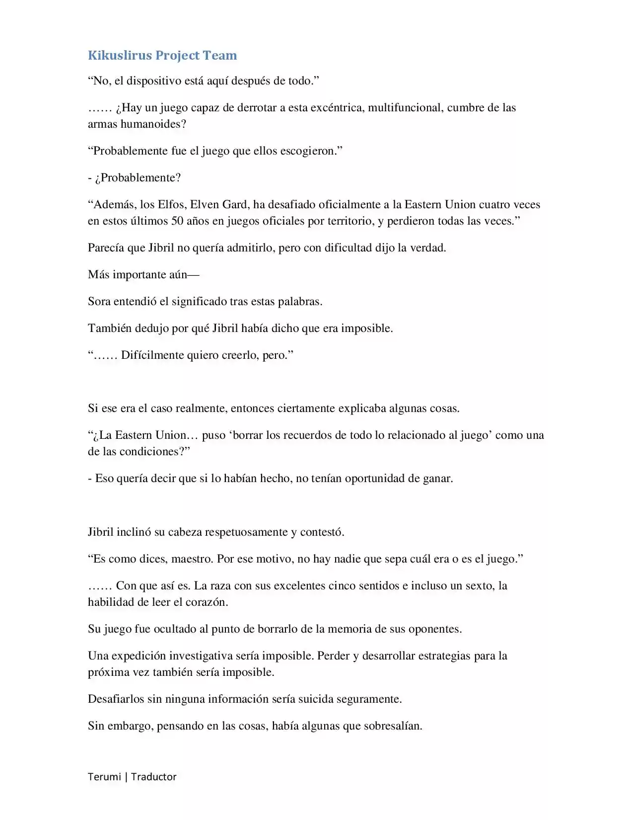 No Game No Life (Novela) (2012) - Capítulo 9 - Página 8 - LectorTMOo