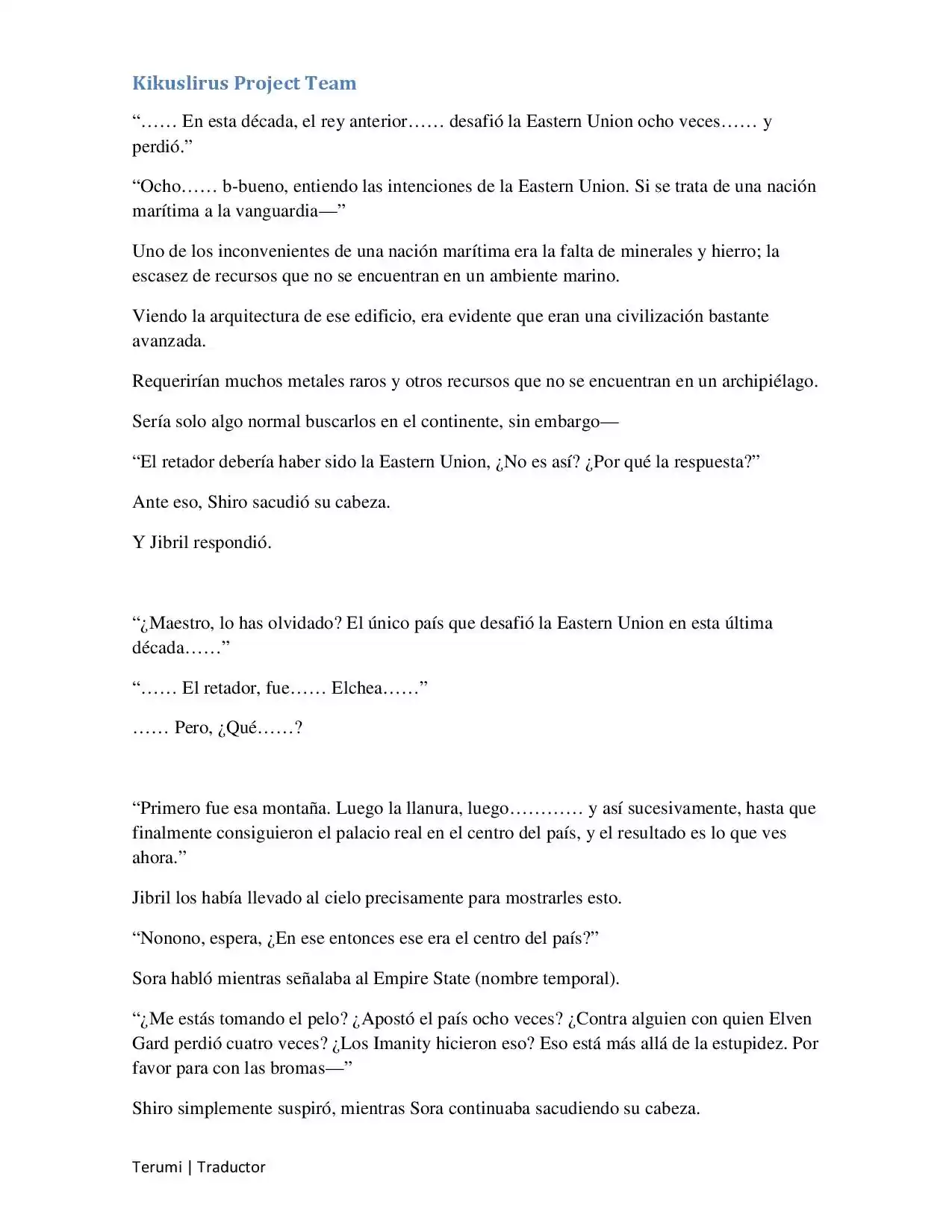 No Game No Life (Novela) (2012) - Capítulo 9 - Página 15 - LectorTMOo