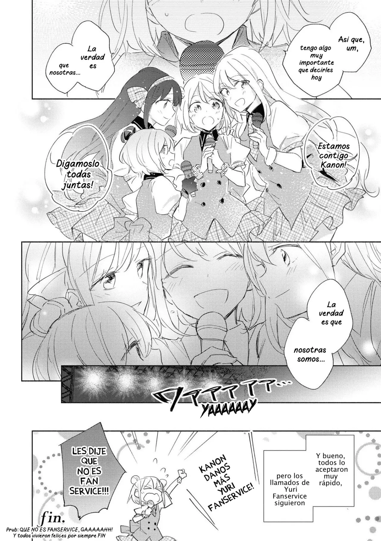No lo llamen Yuri Fanservice! - Capítulo 0.01 - Página 10 - LectorTMOo