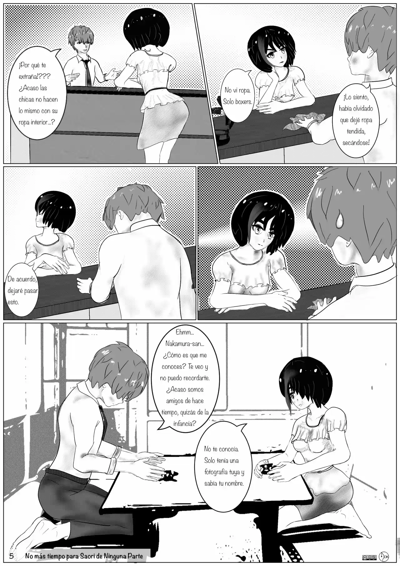 No más tiempo para Saori de Ninguna Parte (2016) - Capítulo 1.1 - Página 6 - LectorTMOo