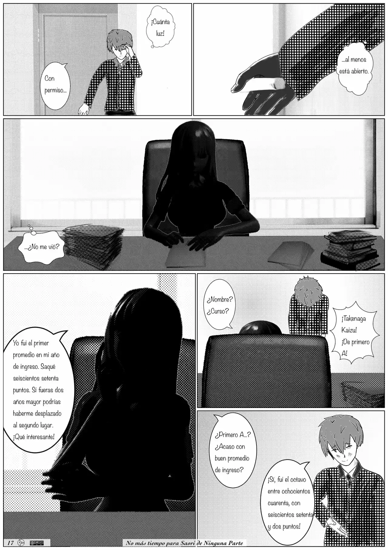 No más tiempo para Saori de Ninguna Parte (2016) - Capítulo 3 - Página 3 - LectorTMOo