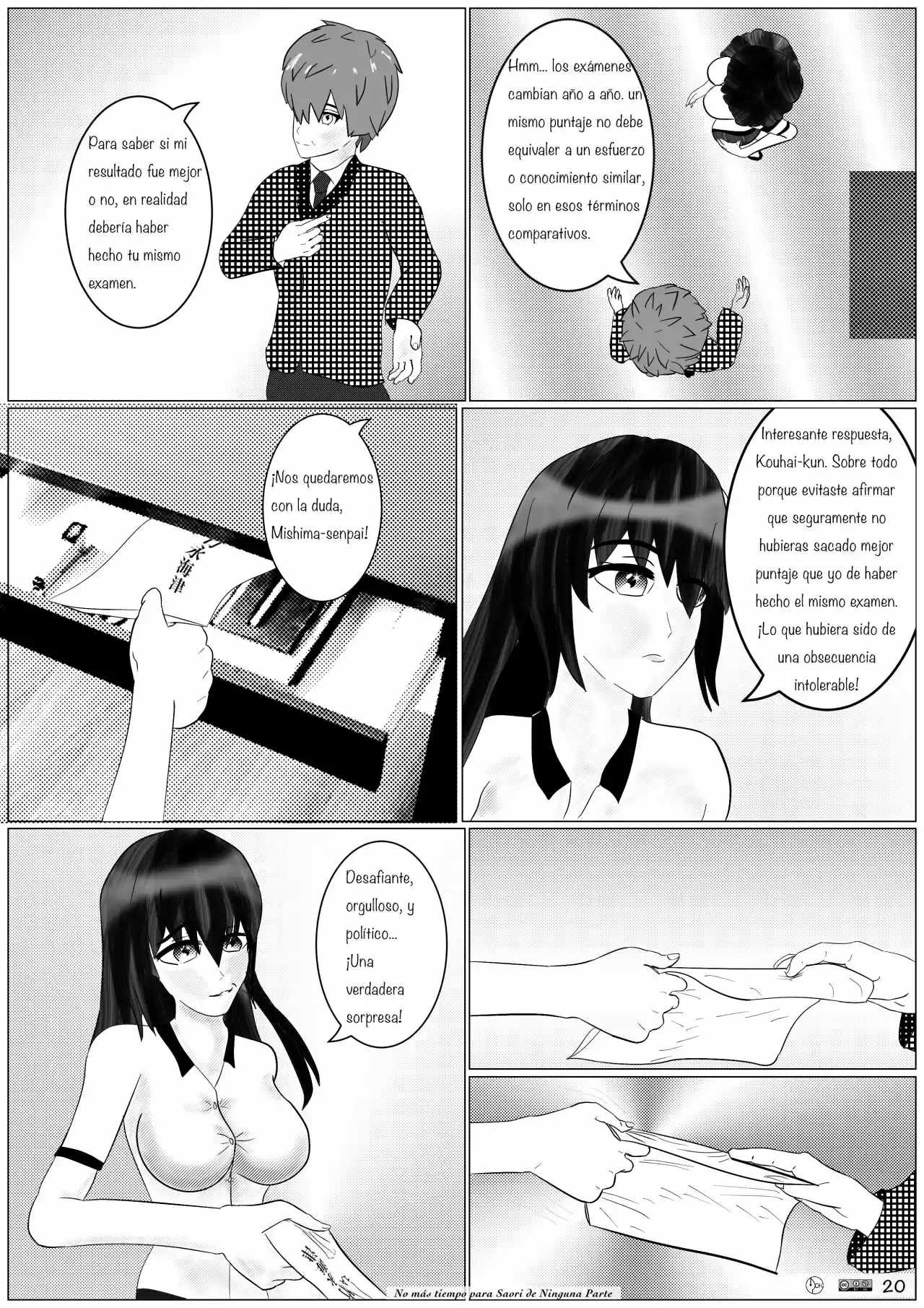 No más tiempo para Saori de Ninguna Parte (2016) - Capítulo 3 - Página 6 - LectorTMOo