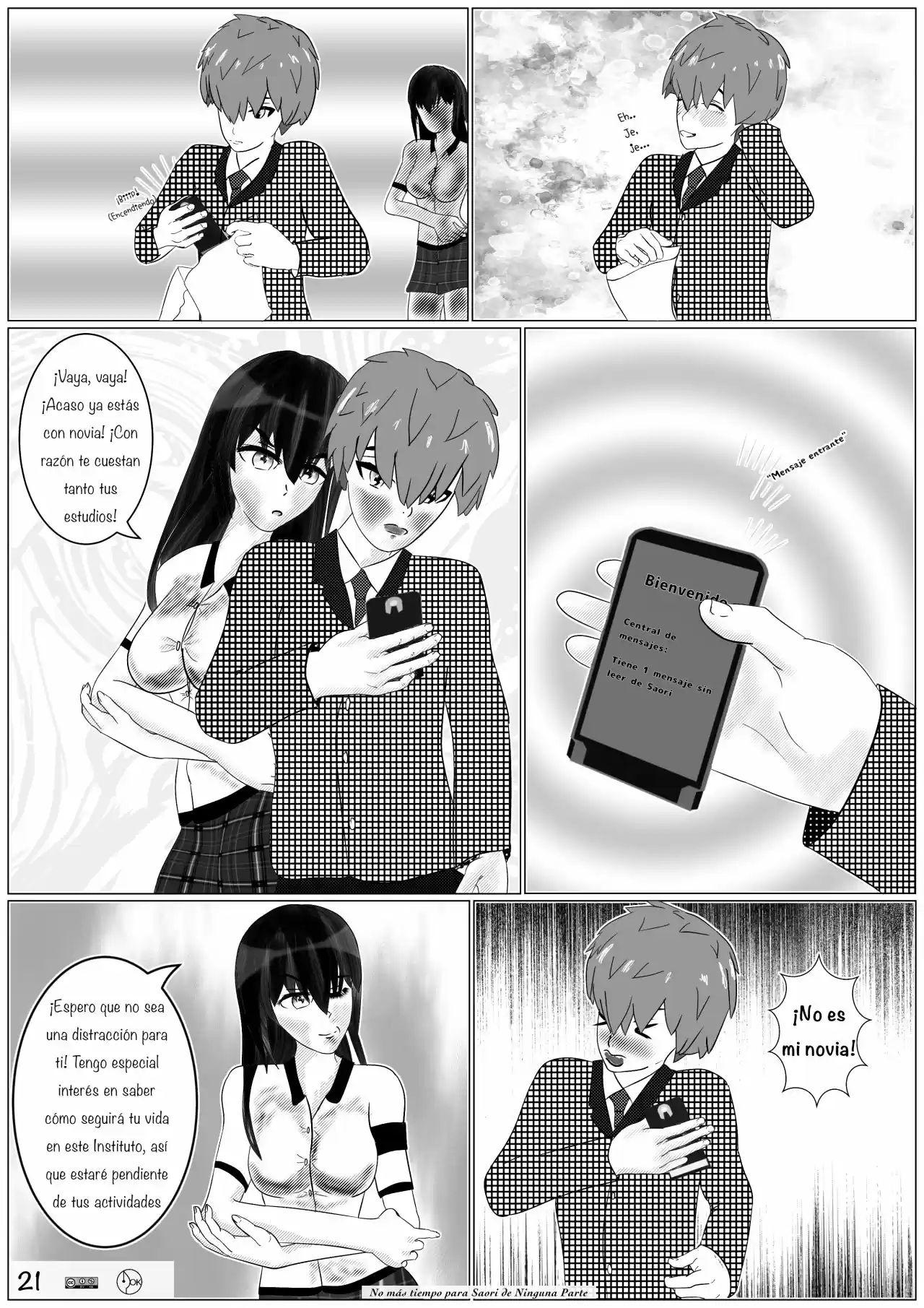 No más tiempo para Saori de Ninguna Parte (2016) - Capítulo 3 - Página 7 - LectorTMOo