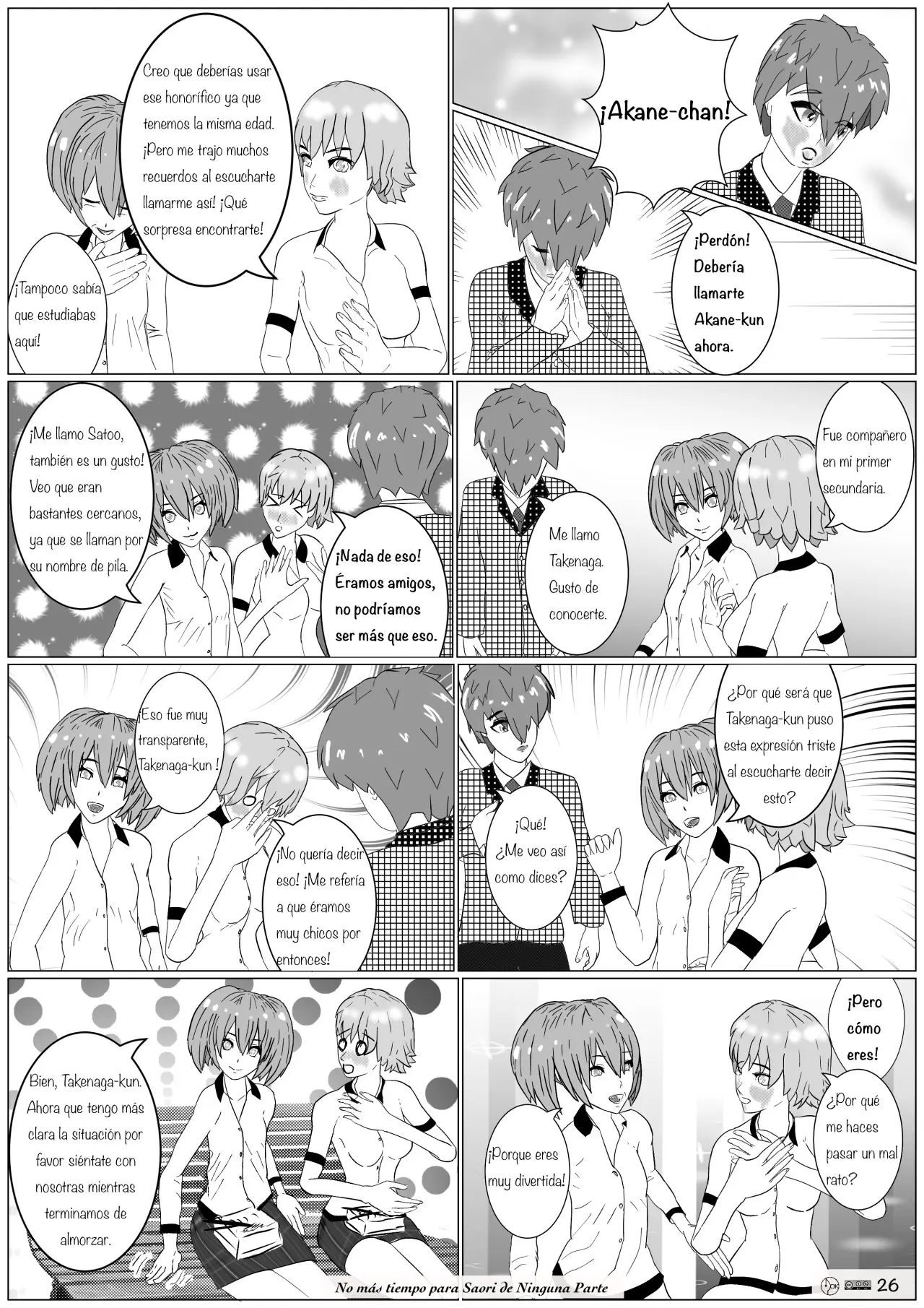 No más tiempo para Saori de Ninguna Parte (2016) - Capítulo 4 - Página 4 - LectorTMOo