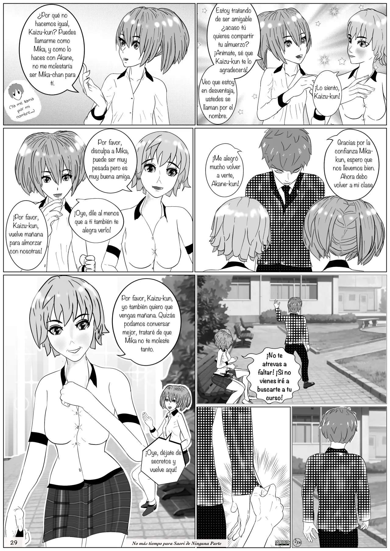 No más tiempo para Saori de Ninguna Parte (2016) - Capítulo 4 - Página 7 - LectorTMOo