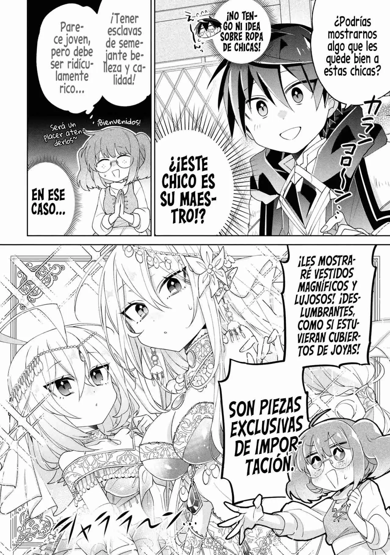 No puedo aprovecharme de mis esclavas por la talentosas que son - Capítulo 8.5 - Página 4 - LectorTMOo