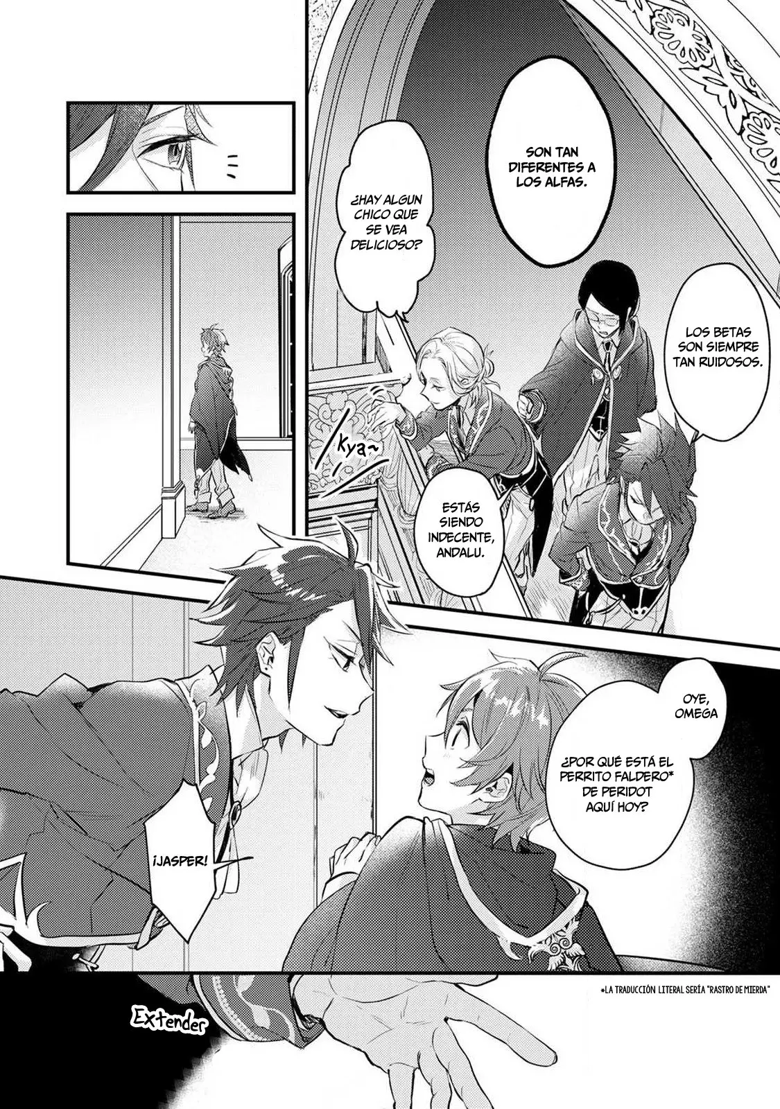 ¡No quiero ser solo un omega! Cuando reencarné en otro mundo, estaba en el manga BL de mi hermana. - Capítulo 1 - Página 7 - LectorTMOo
