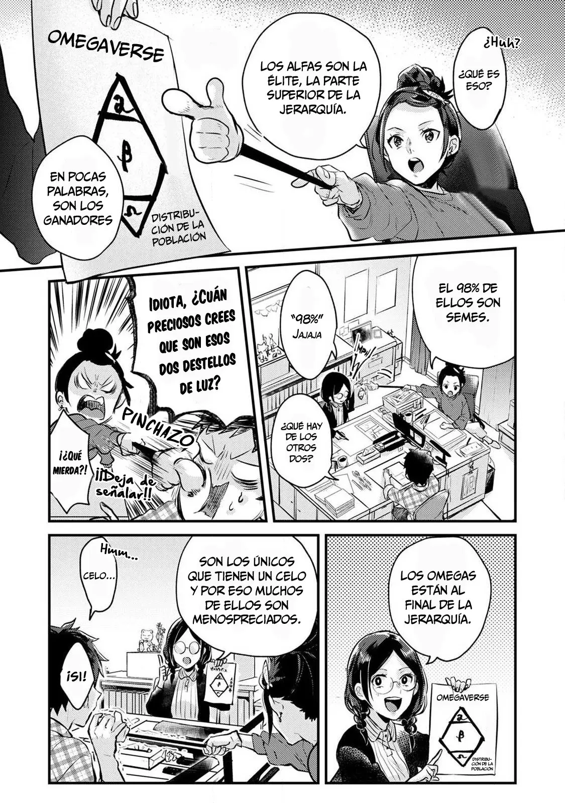 ¡No quiero ser solo un omega! Cuando reencarné en otro mundo, estaba en el manga BL de mi hermana. - Capítulo 1 - Página 10 - LectorTMOo