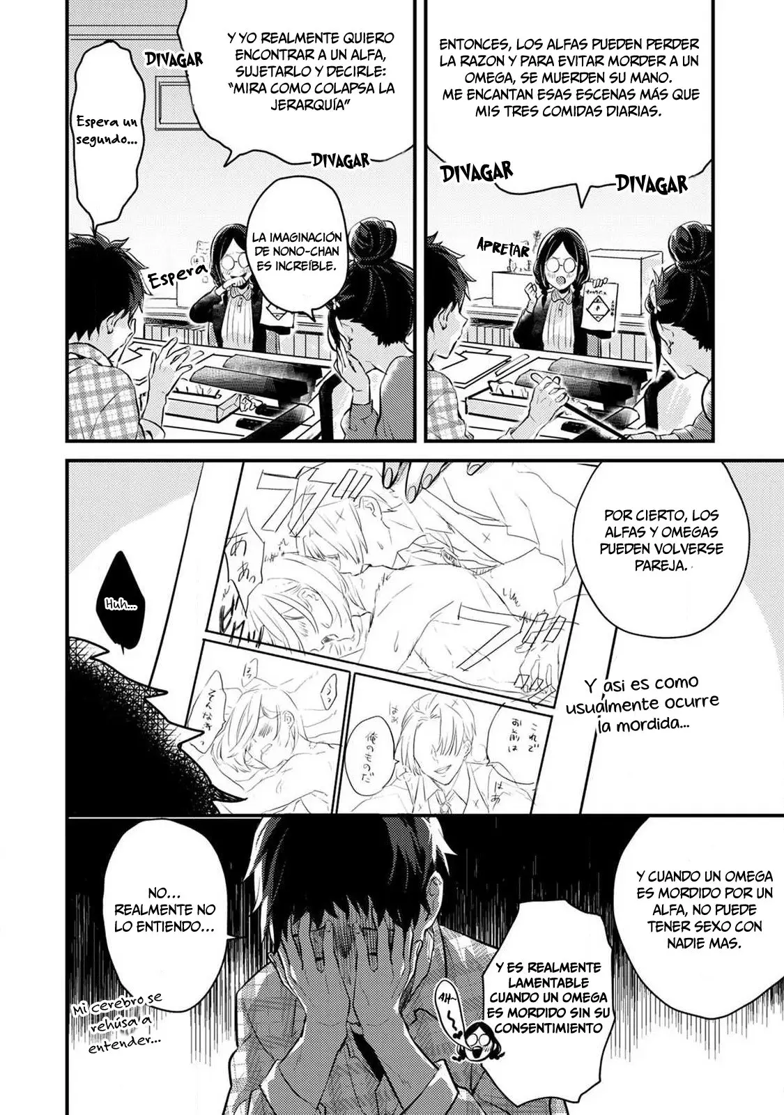 ¡No quiero ser solo un omega! Cuando reencarné en otro mundo, estaba en el manga BL de mi hermana. - Capítulo 1 - Página 11 - LectorTMOo
