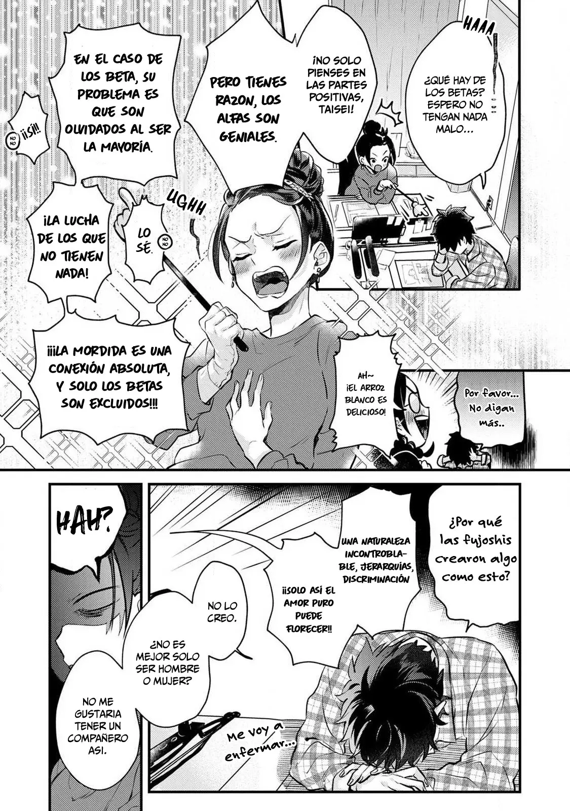 ¡No quiero ser solo un omega! Cuando reencarné en otro mundo, estaba en el manga BL de mi hermana. - Capítulo 1 - Página 12 - LectorTMOo