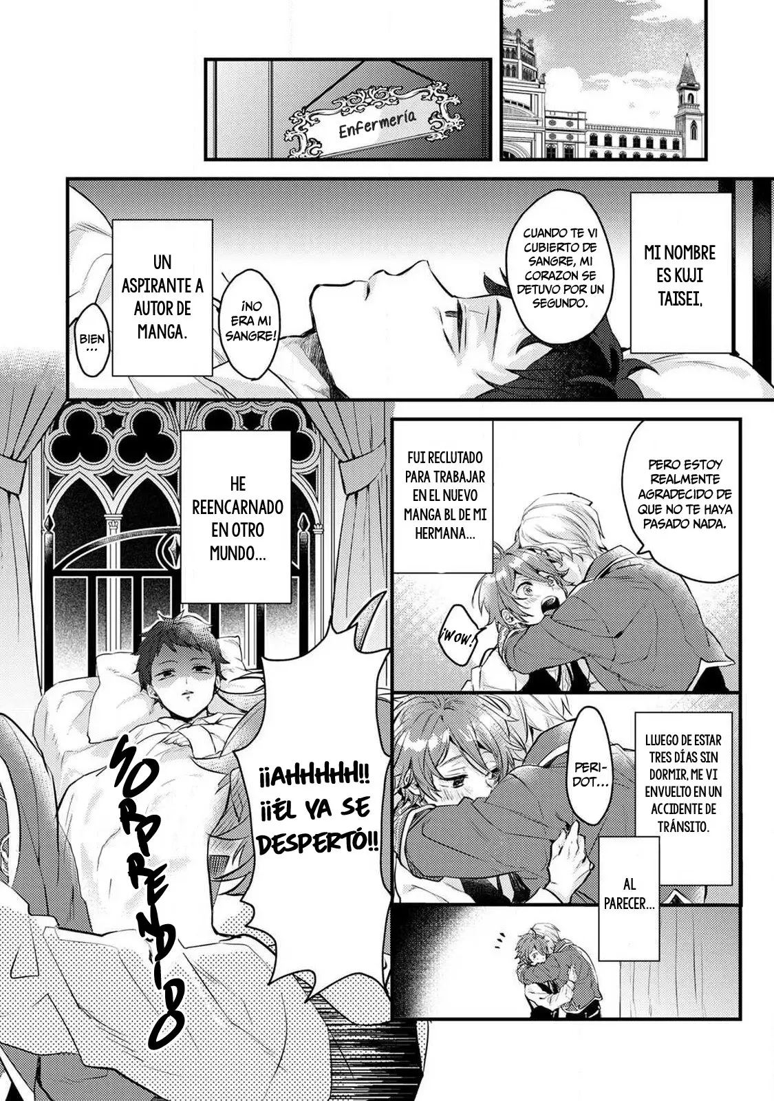 ¡No quiero ser solo un omega! Cuando reencarné en otro mundo, estaba en el manga BL de mi hermana. - Capítulo 1 - Página 21 - LectorTMOo