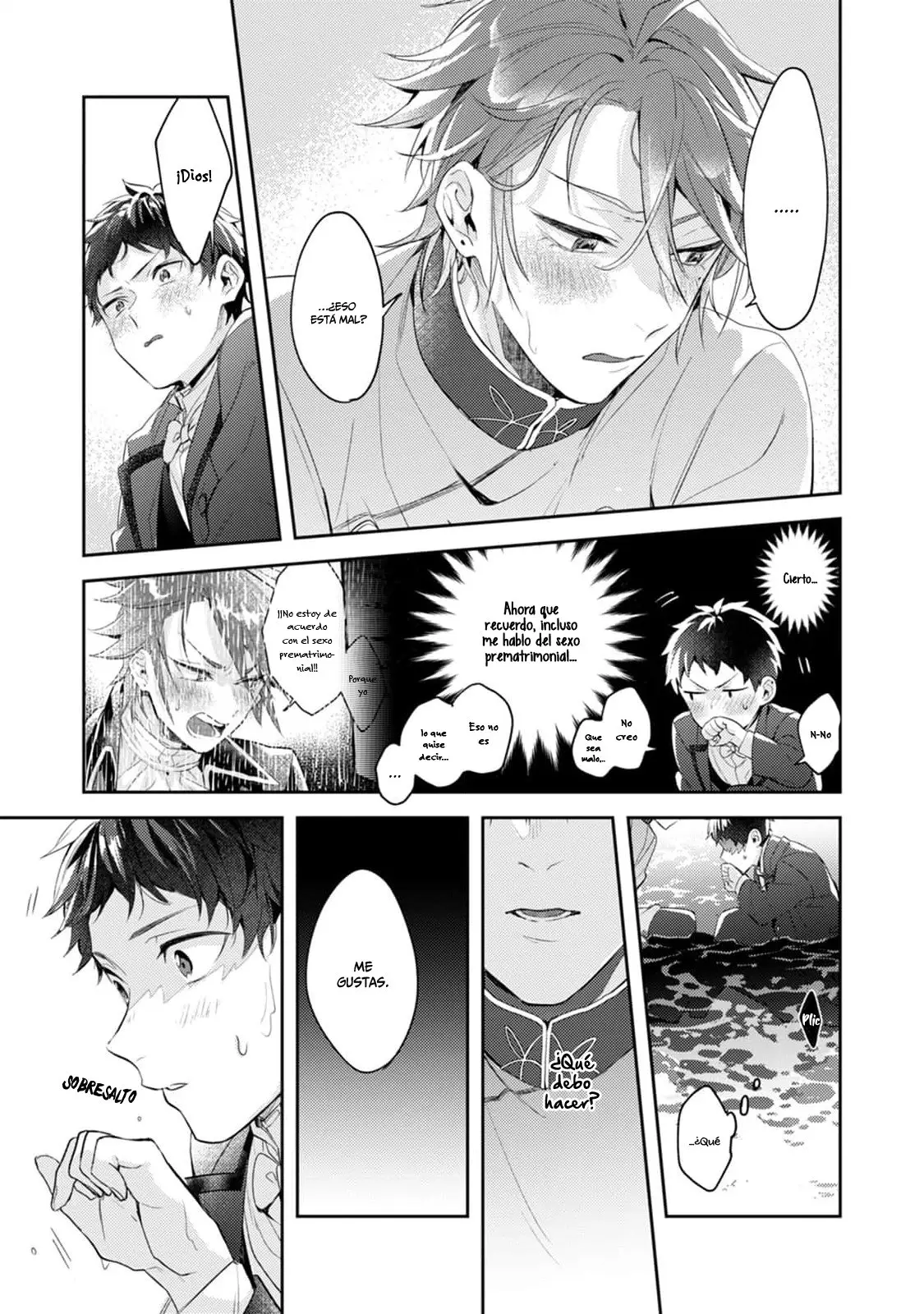 ¡No quiero ser solo un omega! Cuando reencarné en otro mundo, estaba en el manga BL de mi hermana. - Capítulo 10 - Página 27 - LectorTMOo